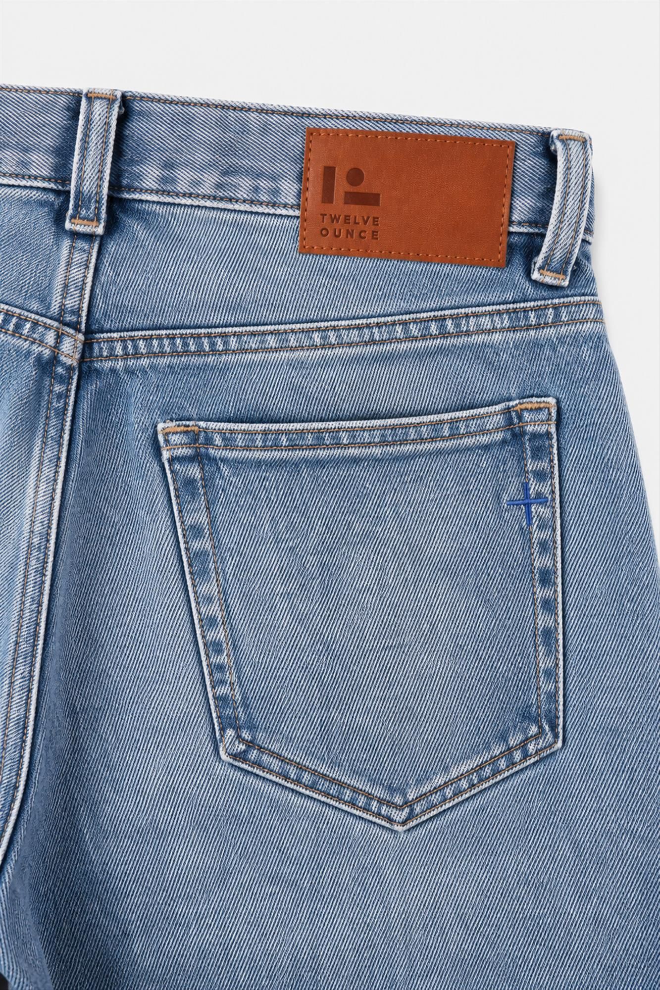 Twelve Ounce - Clear Blue Selva straight jeans