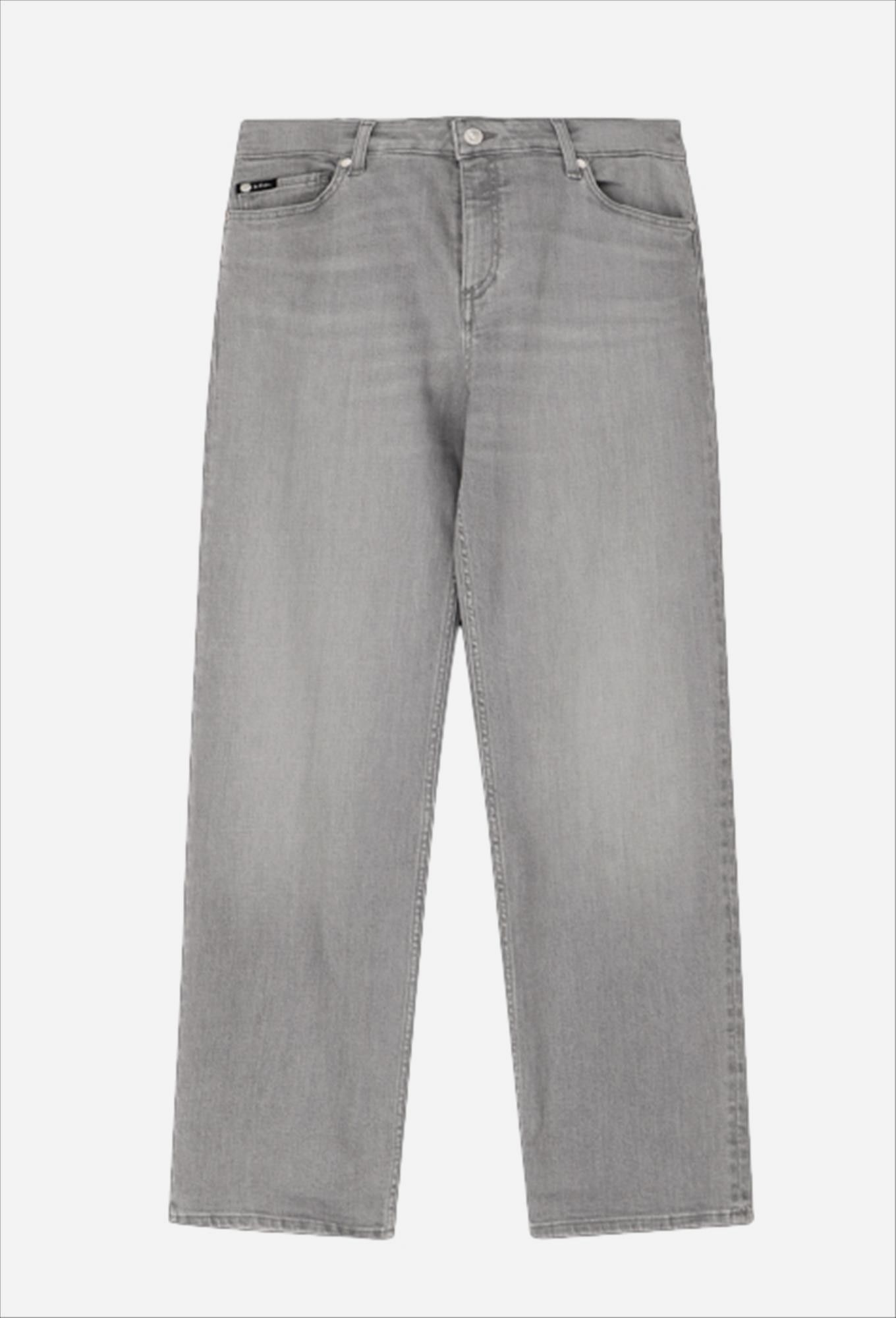 Lee Cooper - Lichtgrijze Kali straight jeans