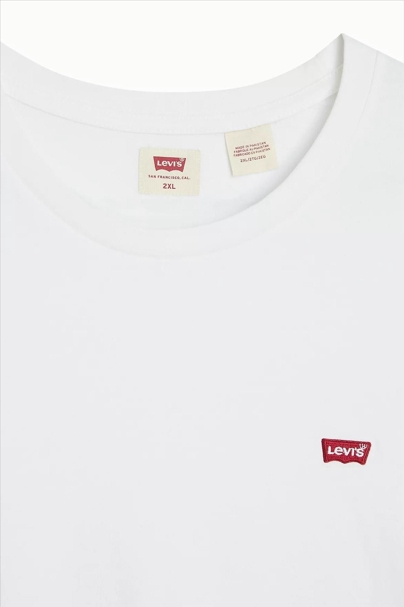 Levi's - Witte Batwing Logo T-shirt