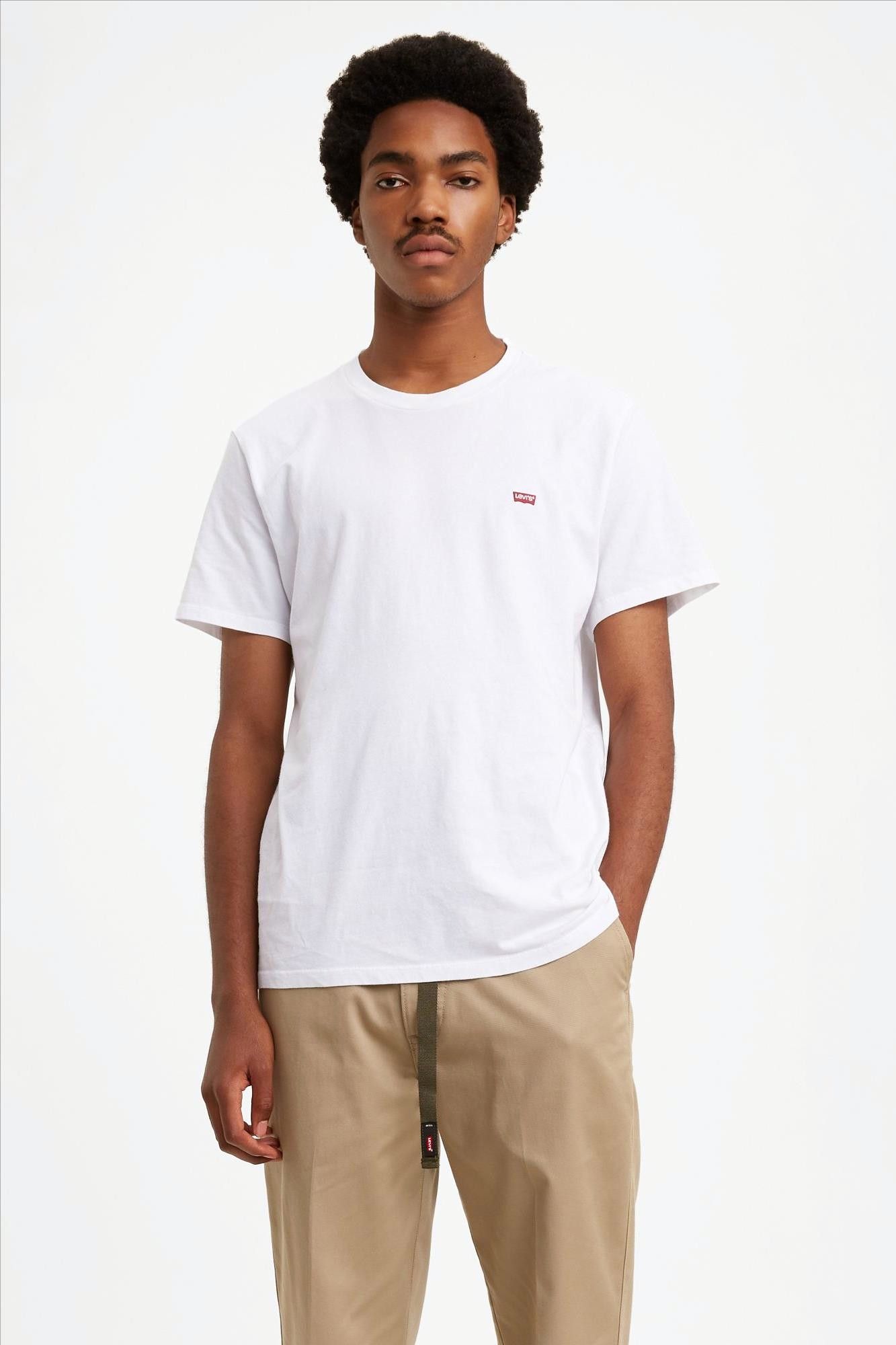 Levi's - Witte Batwing Logo T-shirt