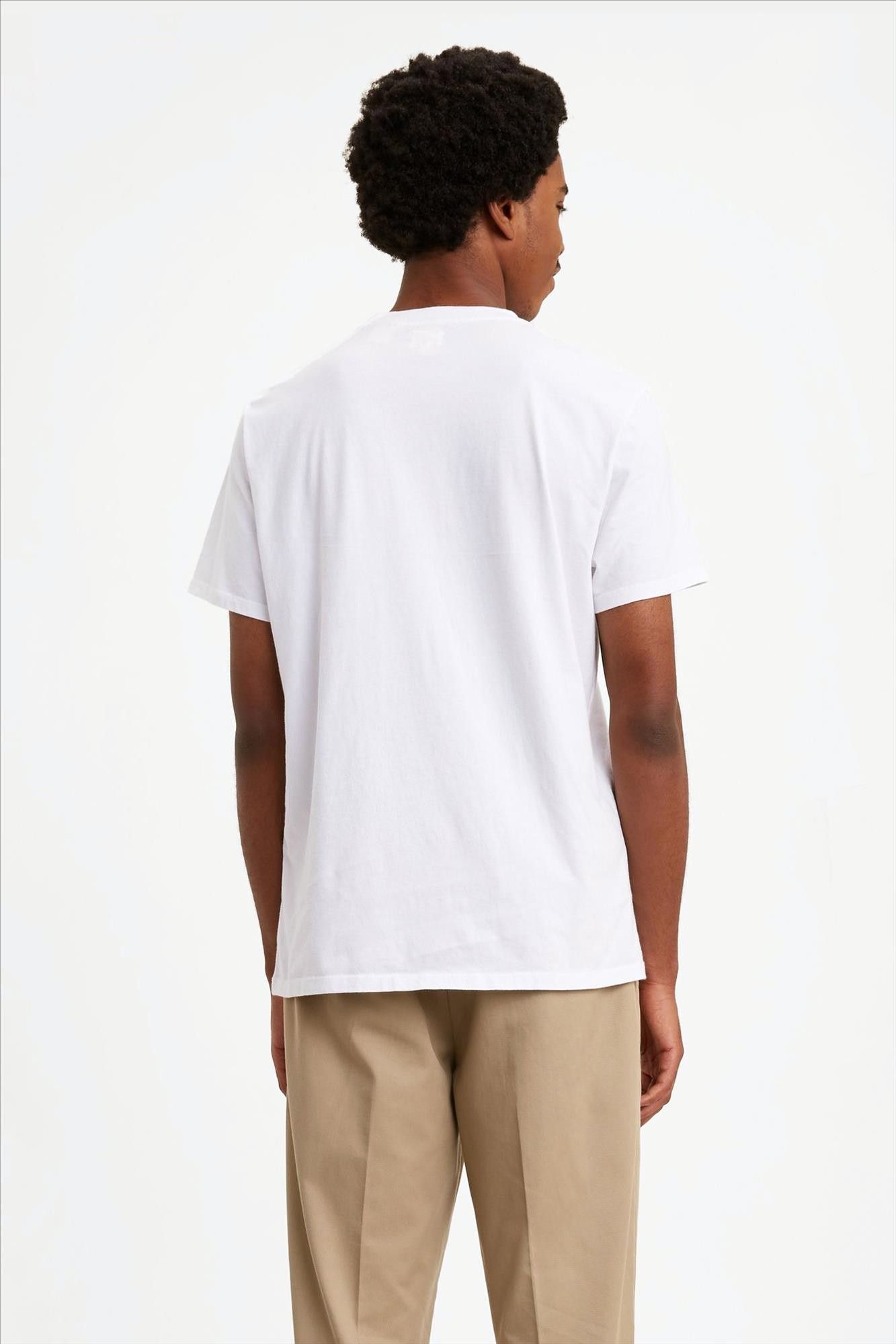 Levi's - Witte Batwing Logo T-shirt