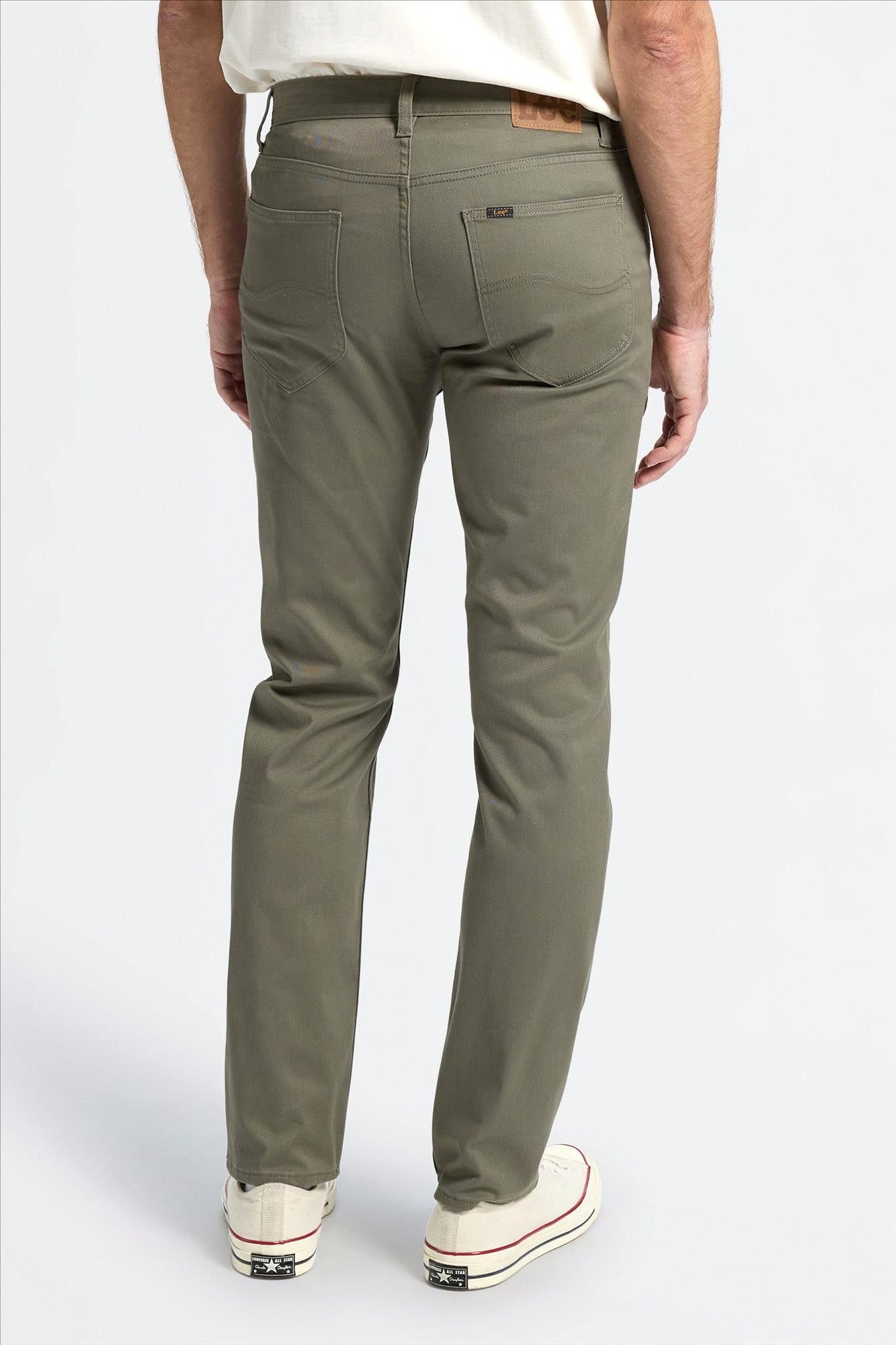 Lee - Olijfgroene Daren regular broek