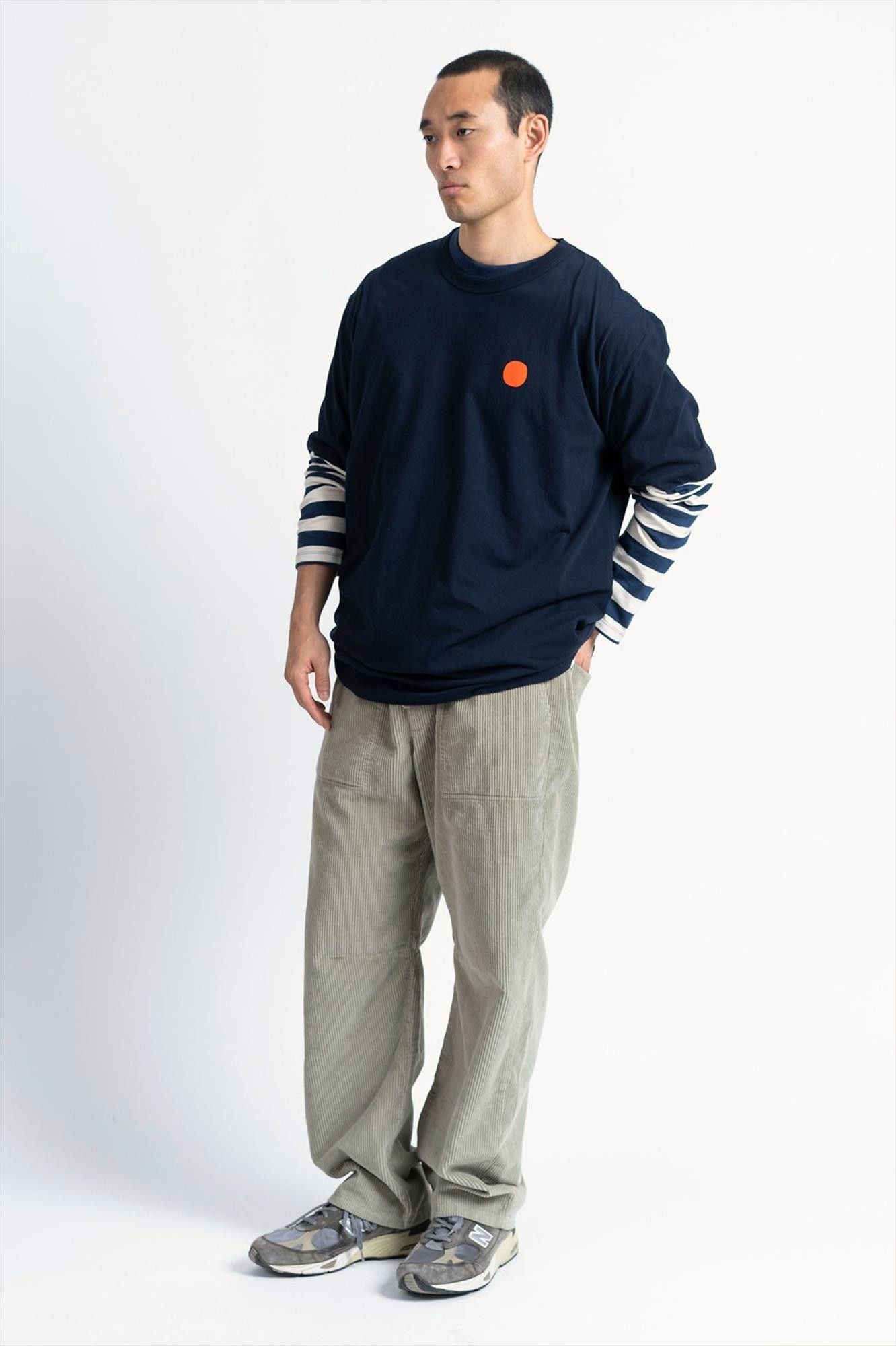 Loreak - Donkerblauwe Dot T-shirt