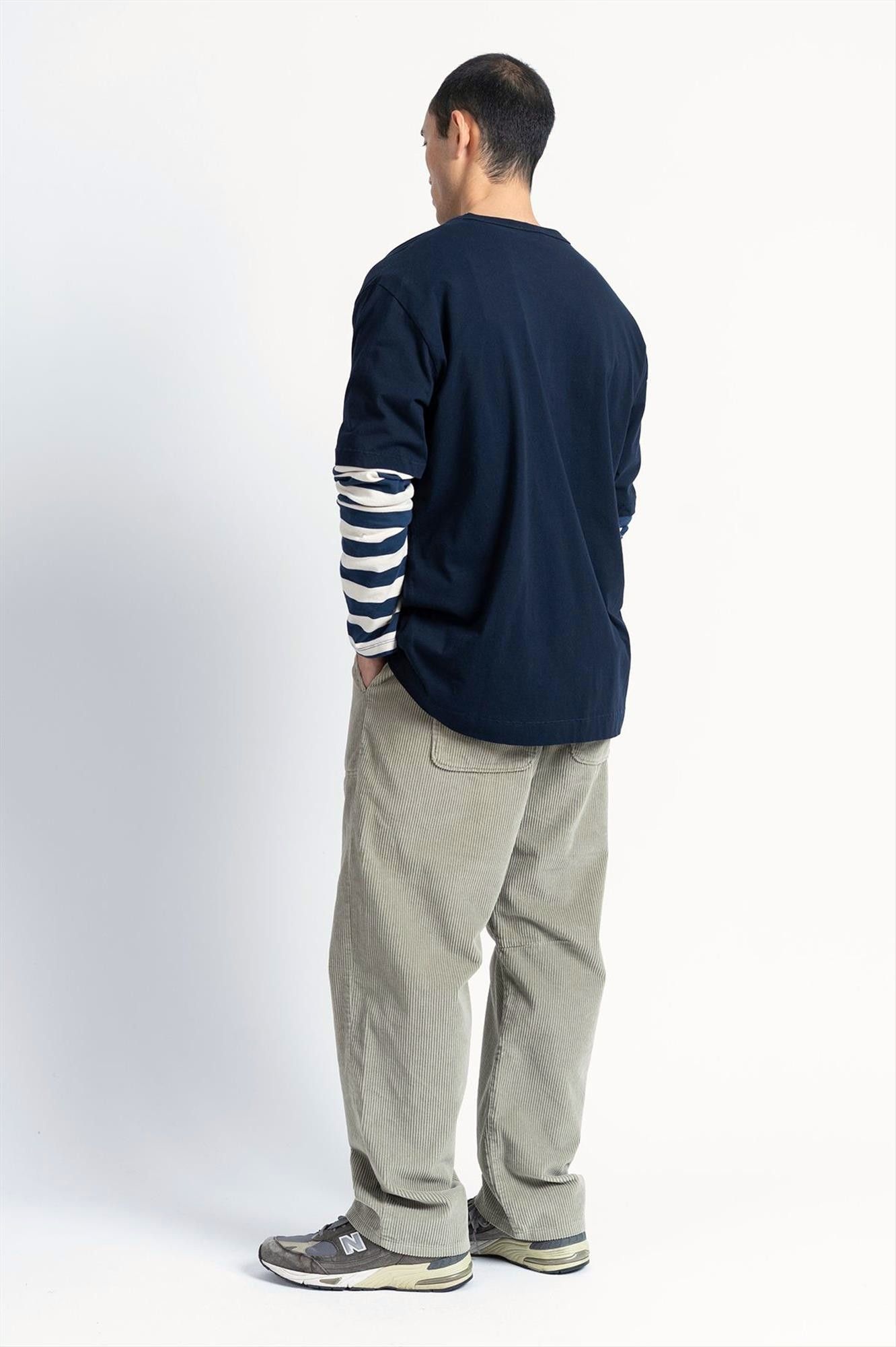 Loreak - Donkerblauwe Dot T-shirt