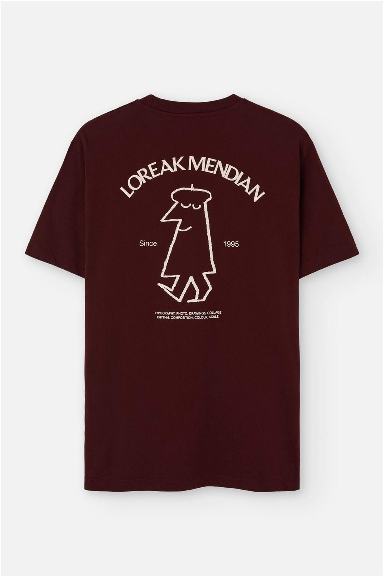 Loreak - Bordeaux Paseo T-shirt