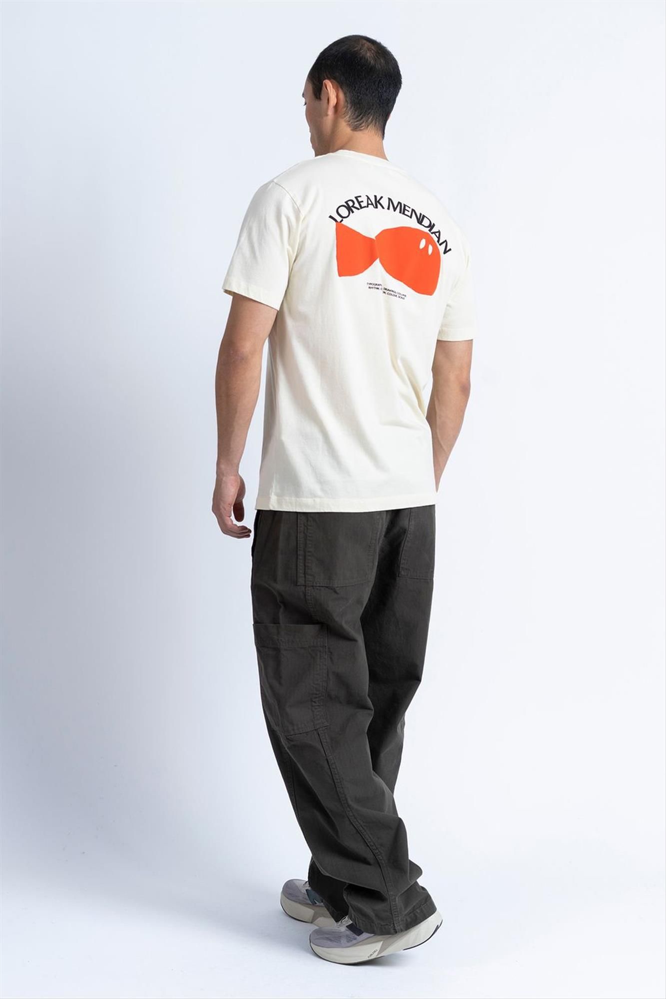 Loreak - Ecru Salmonete T-shirt