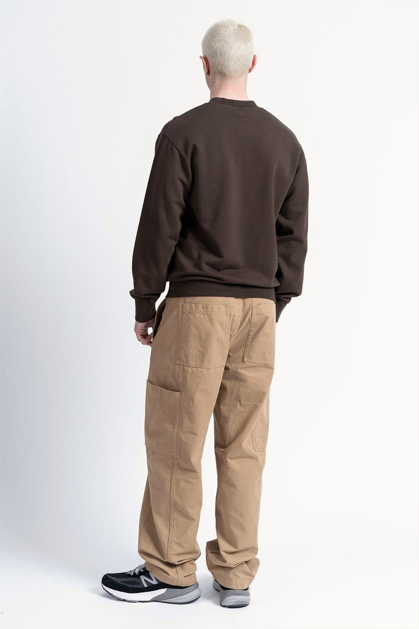 Loreak - Donkerbruine New Dot sweater