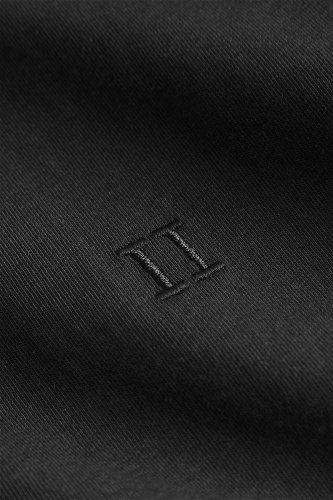 LES DEUX  - Zwarte Nørregaard Tonal T-shirt