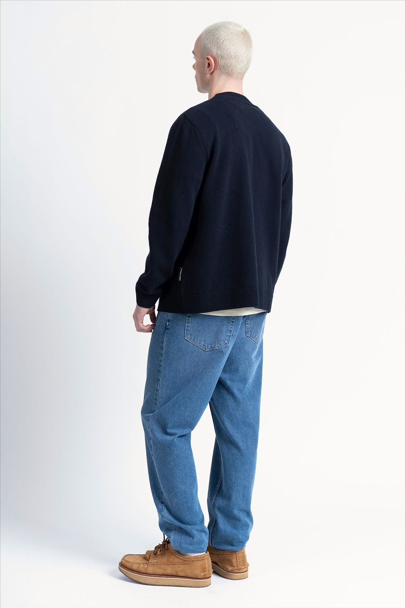 Loreak - Donkerblauwe Telmo cardigan
