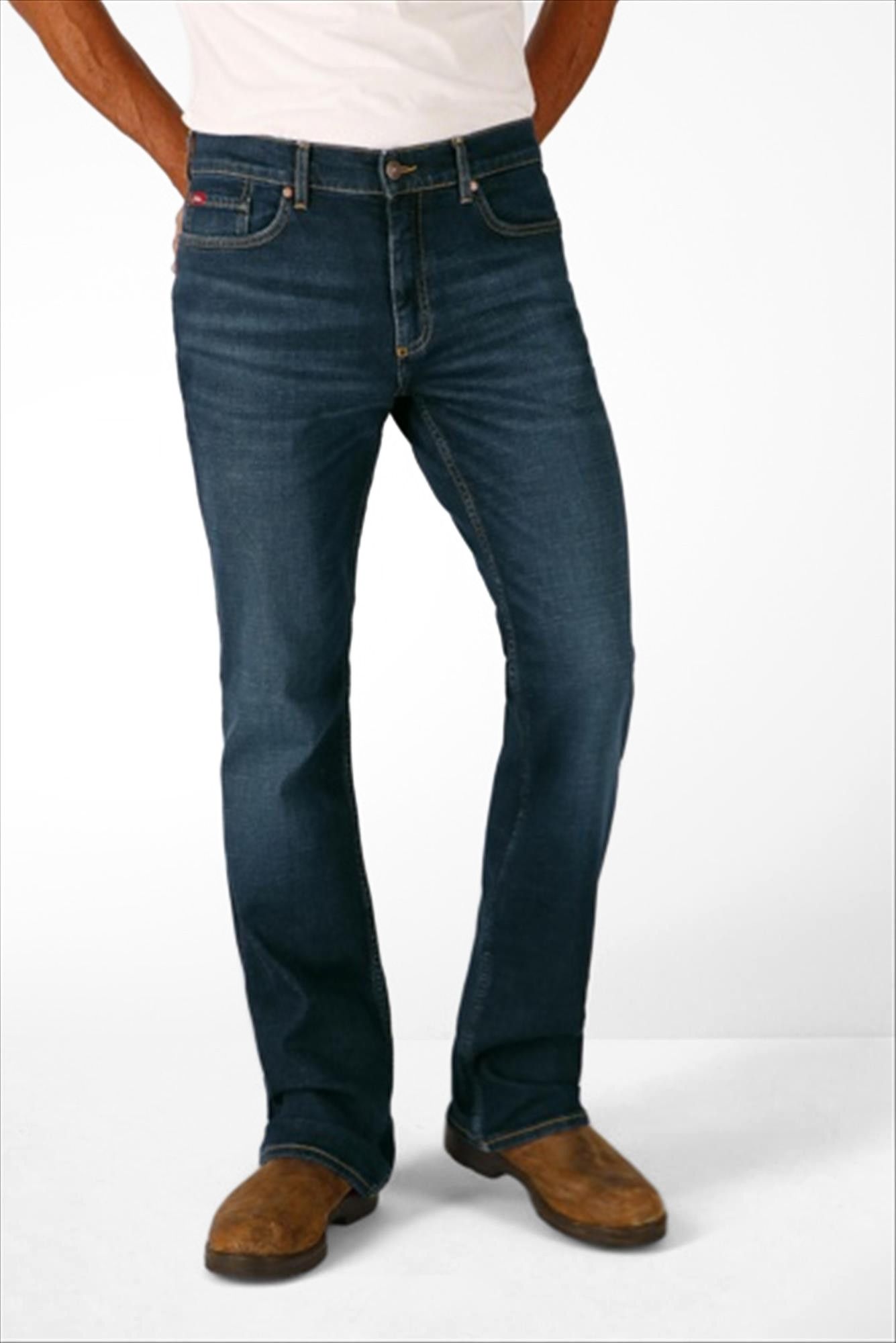 Lee Cooper - Donkerblauwe LC134 Hamilton Bootcut jeans