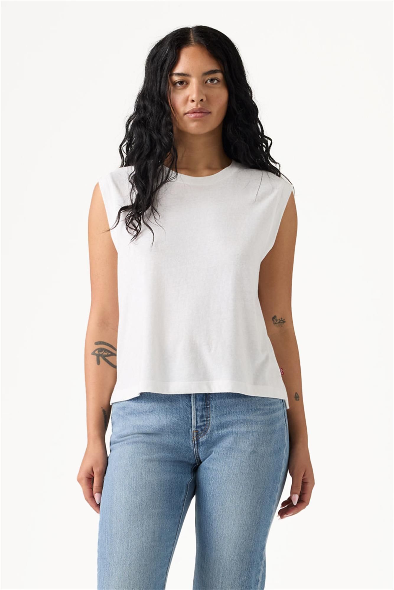 Levi's - Witte Boxy tanktop