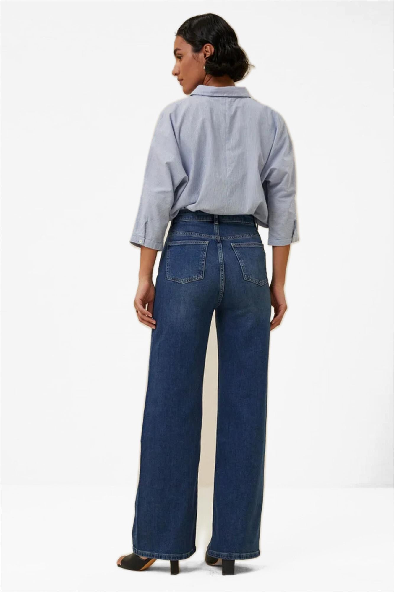 BY BAR - Blauwe Lina loose jeans