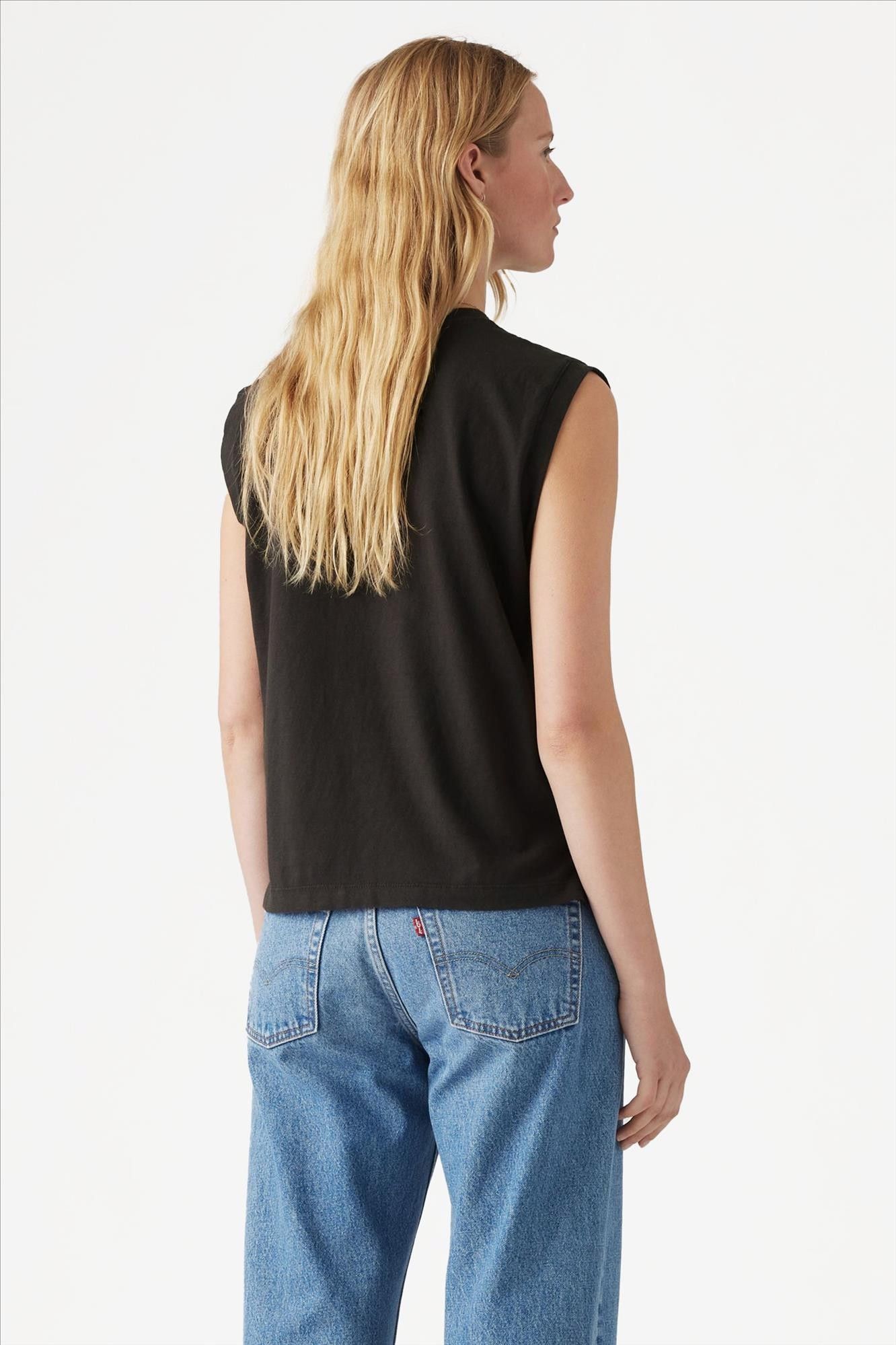 Levi's - Zwarte Boxy tanktop