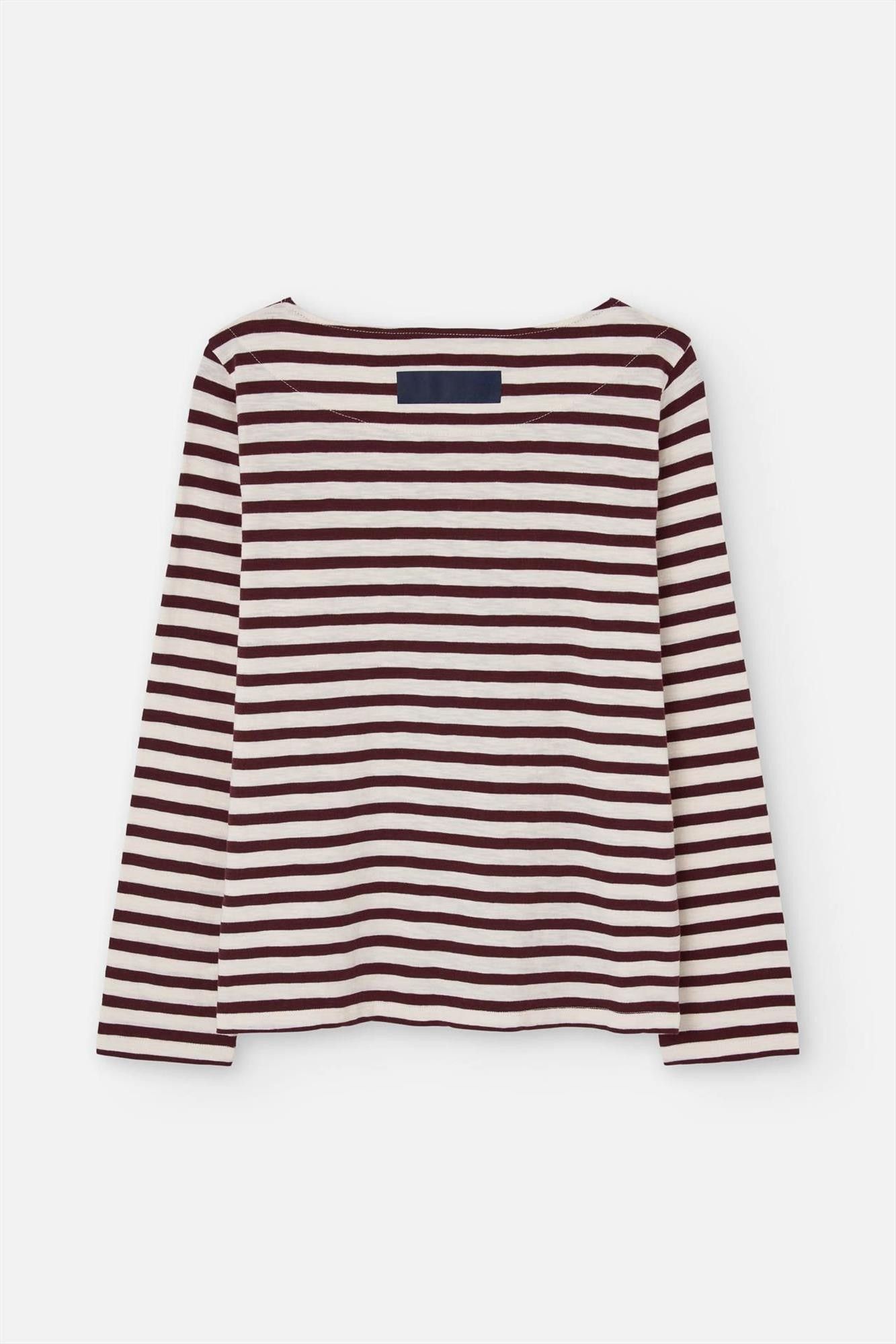 Loreak - Ecru-Bordeaux Agiti longsleeve