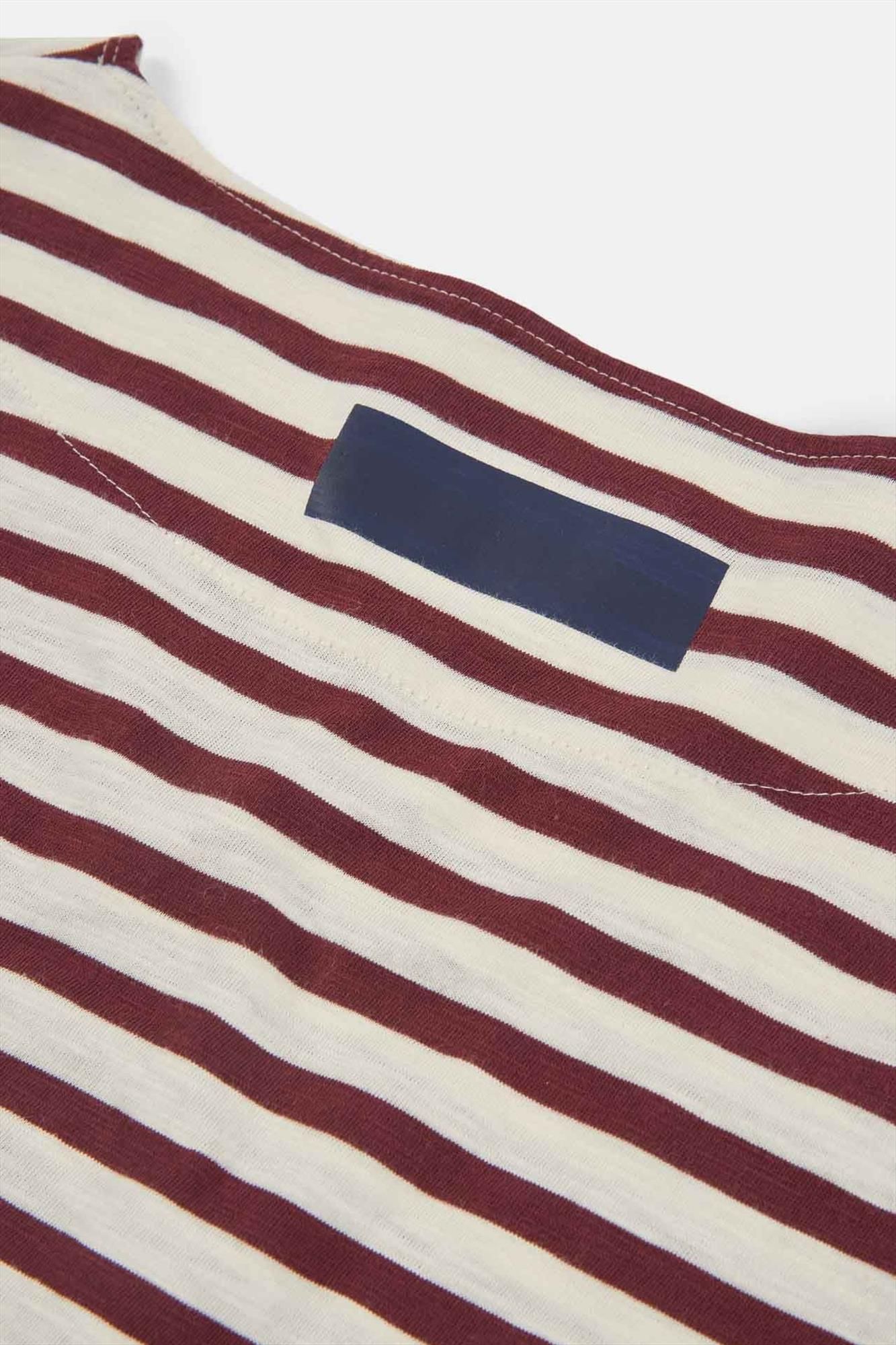 Loreak - Ecru-Bordeaux Agiti longsleeve