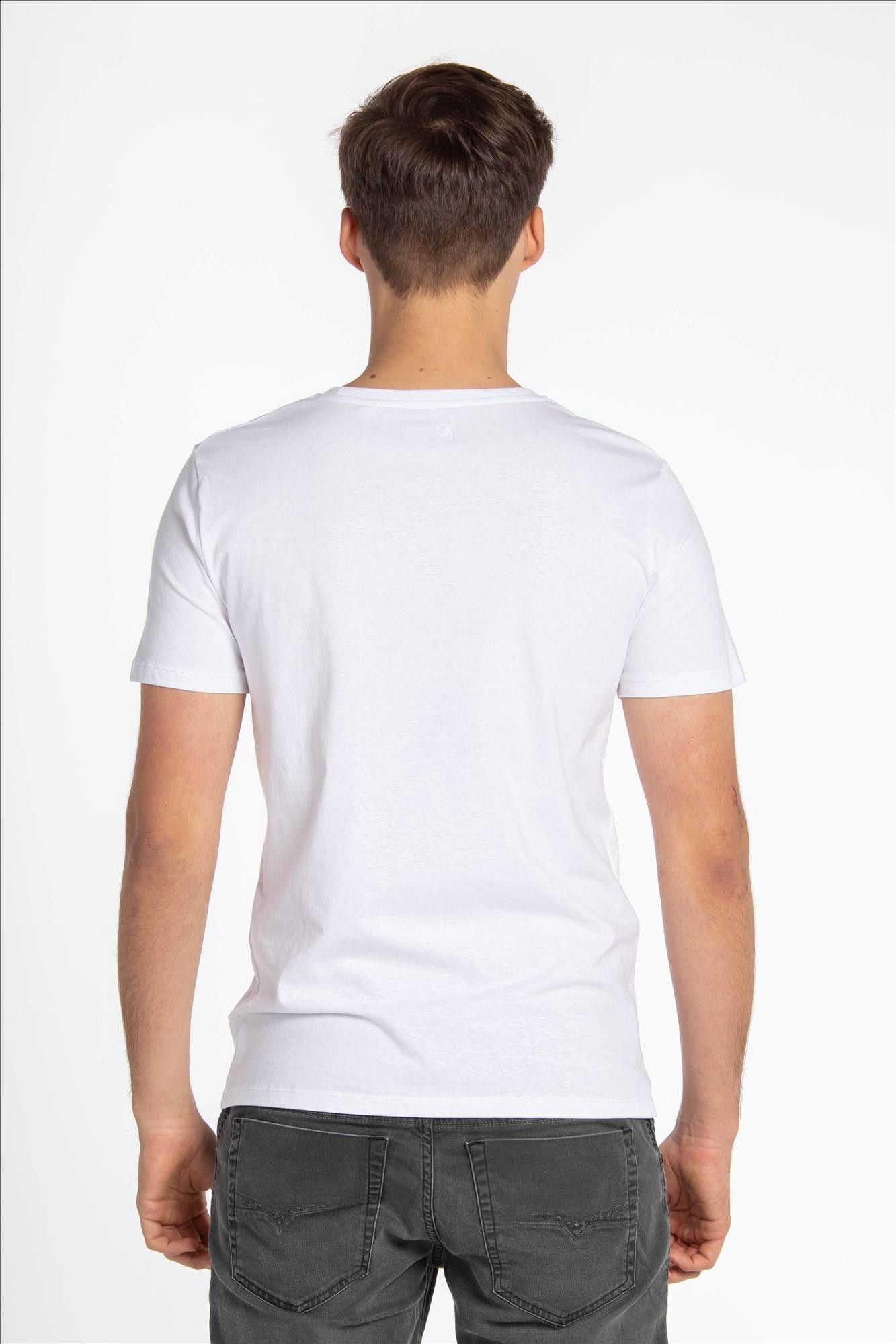 Brooklyn - Witte B Icon Logo T-shirt