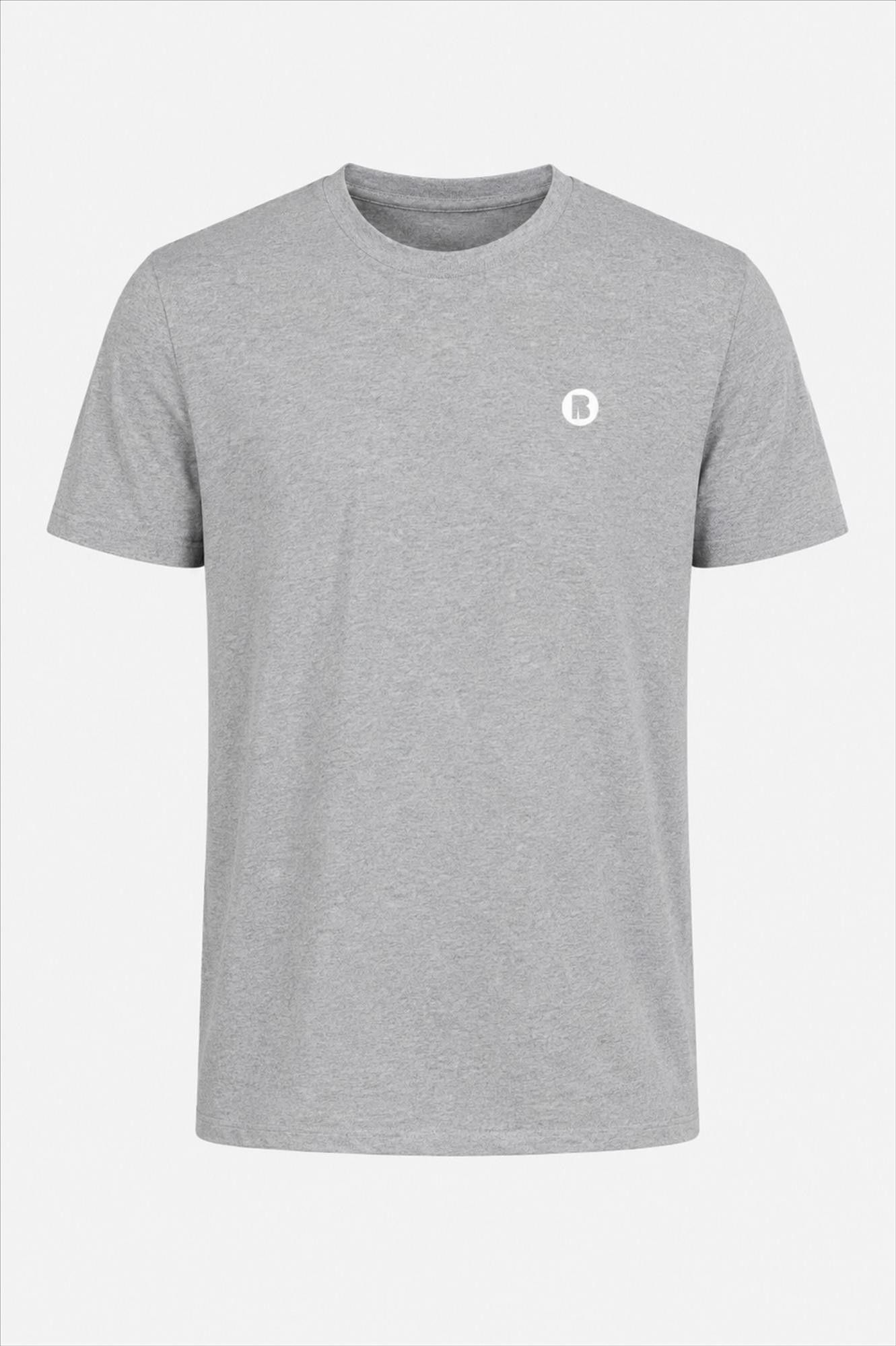 Brooklyn - Lichtgrijze B Icon Logo T-shirt