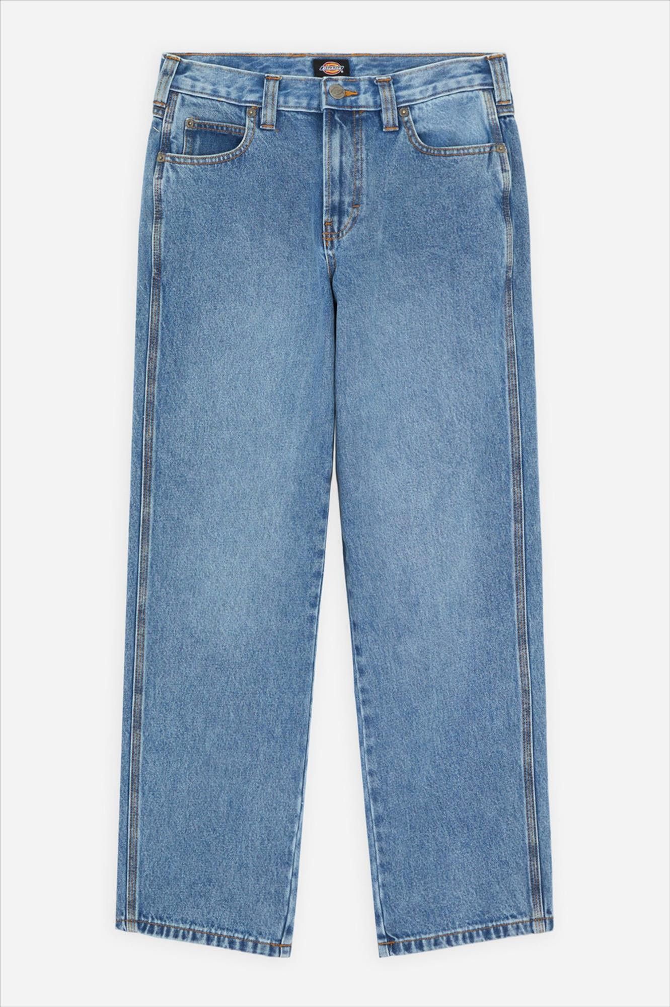 Dickies - Blauwe Farner relaxed straight jeans