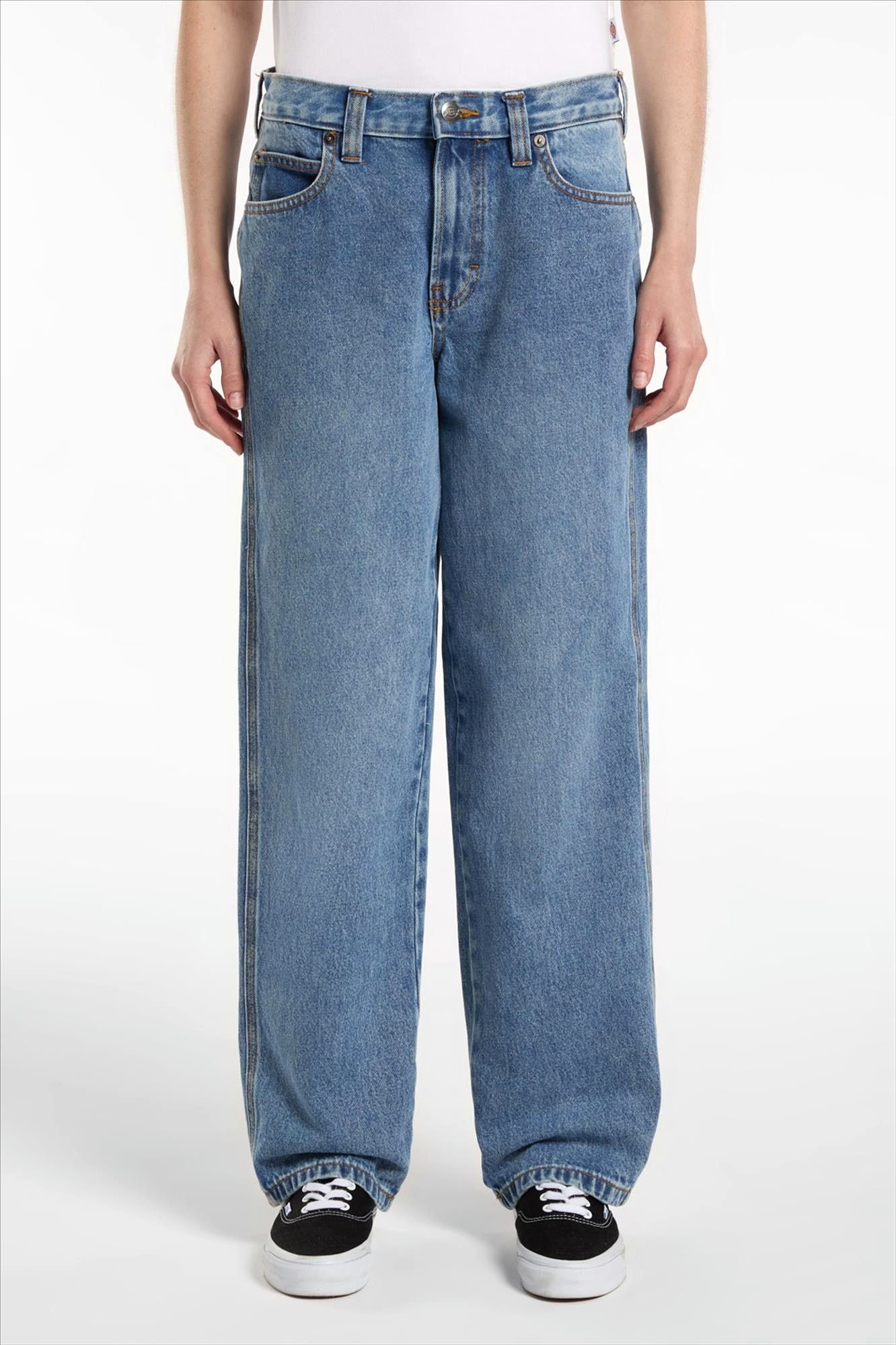 Dickies - Blauwe Farner relaxed straight jeans