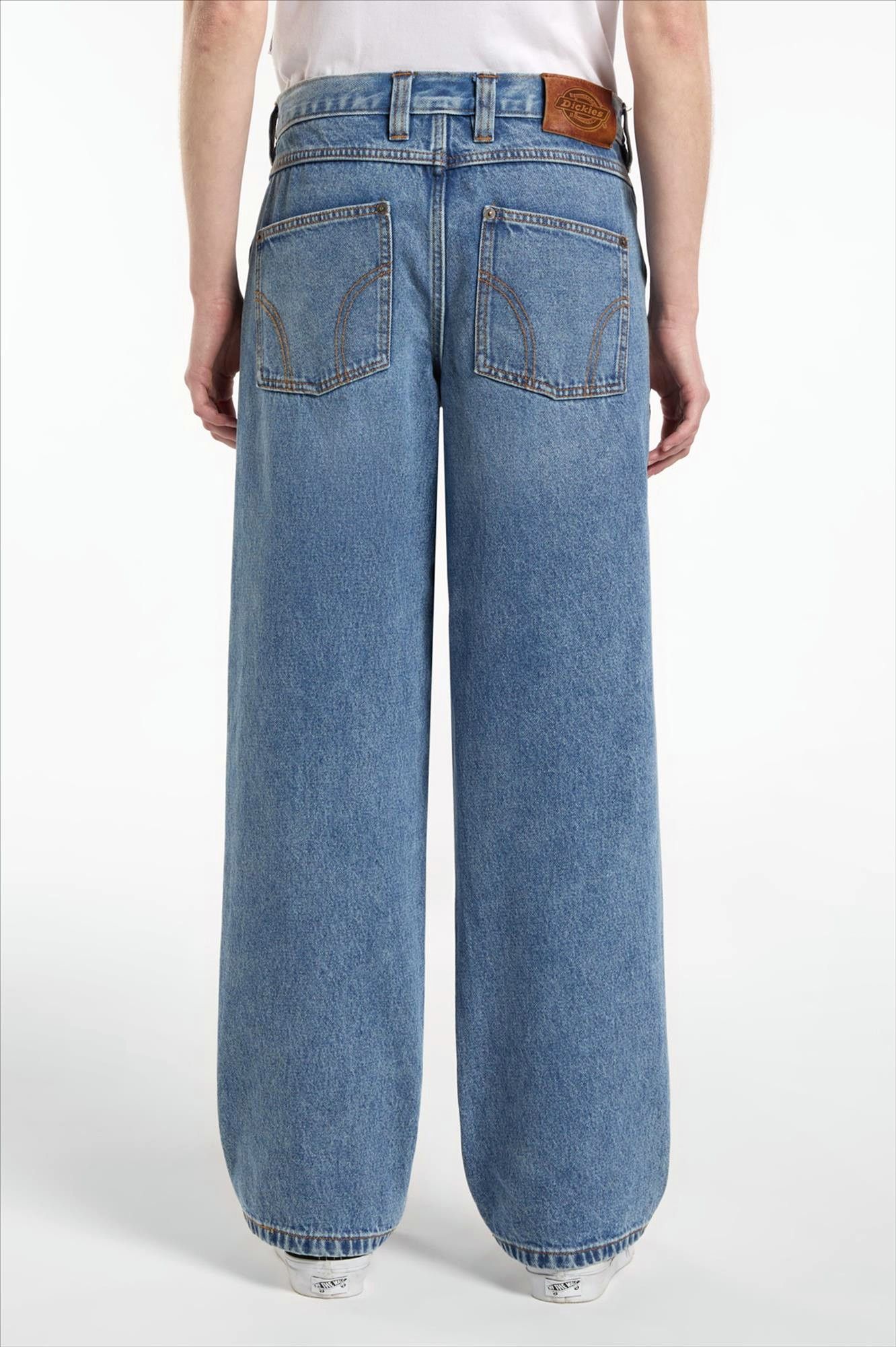 Dickies - Blauwe Farner relaxed straight jeans
