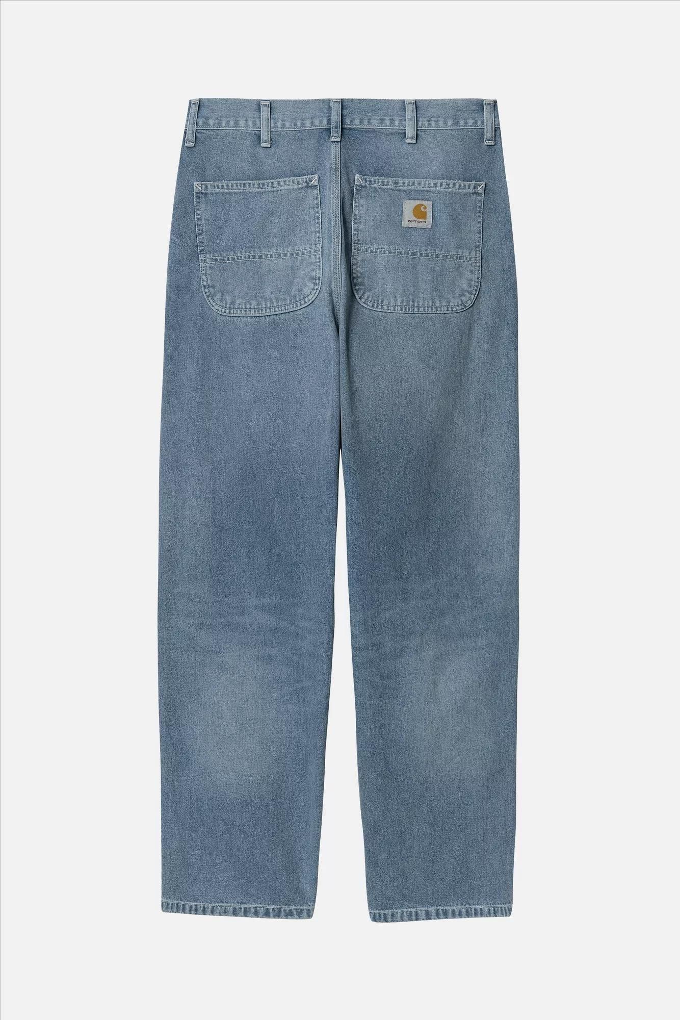 Carhartt WIP - Lichtblauwe straight Simple pant
