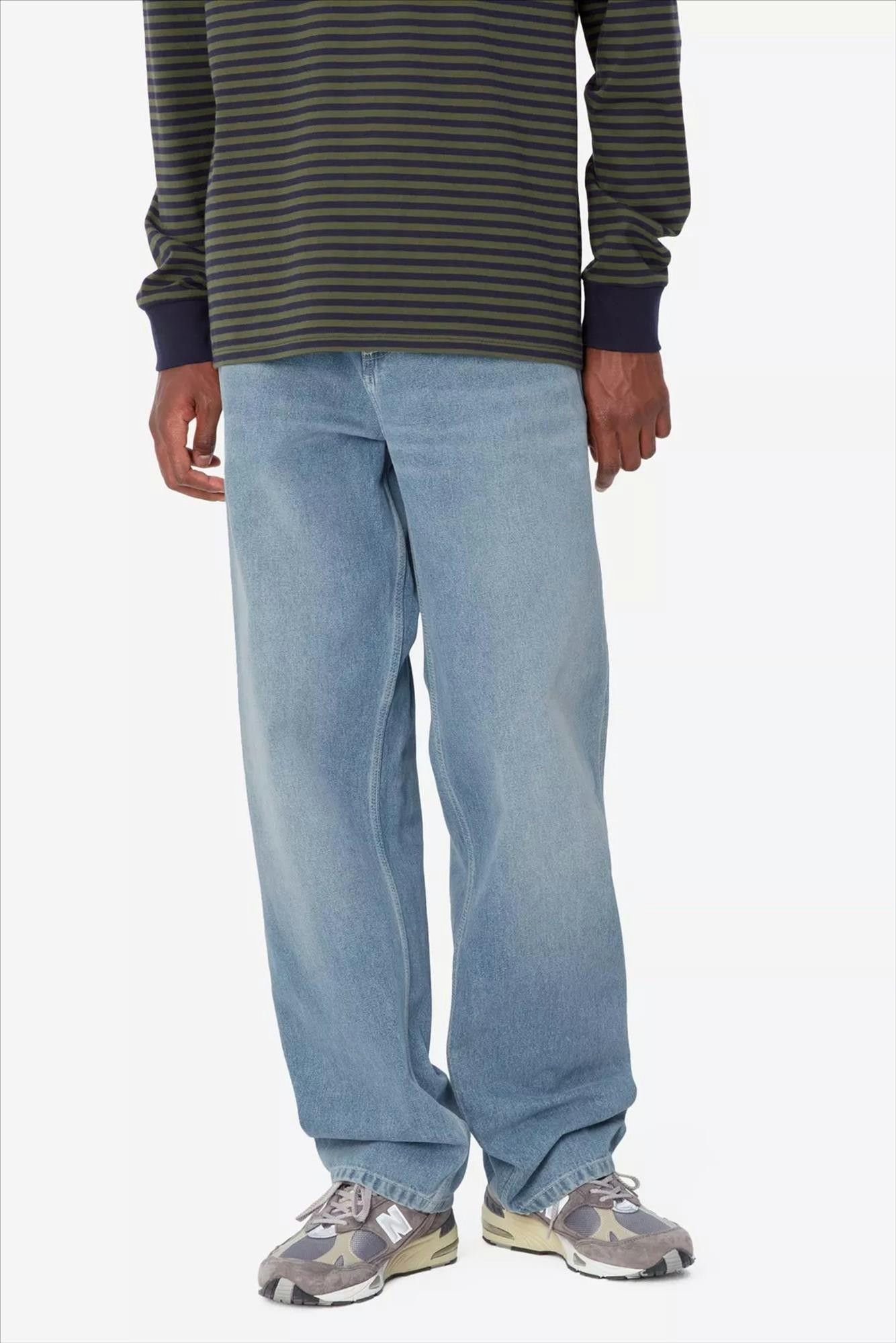 Carhartt WIP - Lichtblauwe straight Simple pant