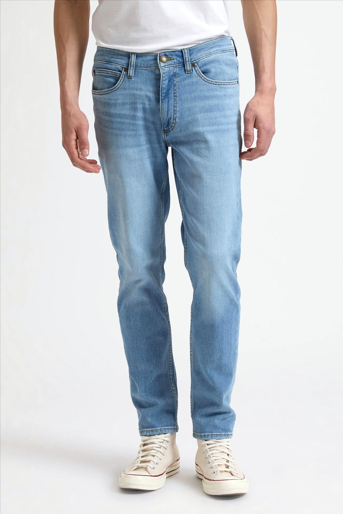 Lee - Lichtblauwe Rider slim jeans