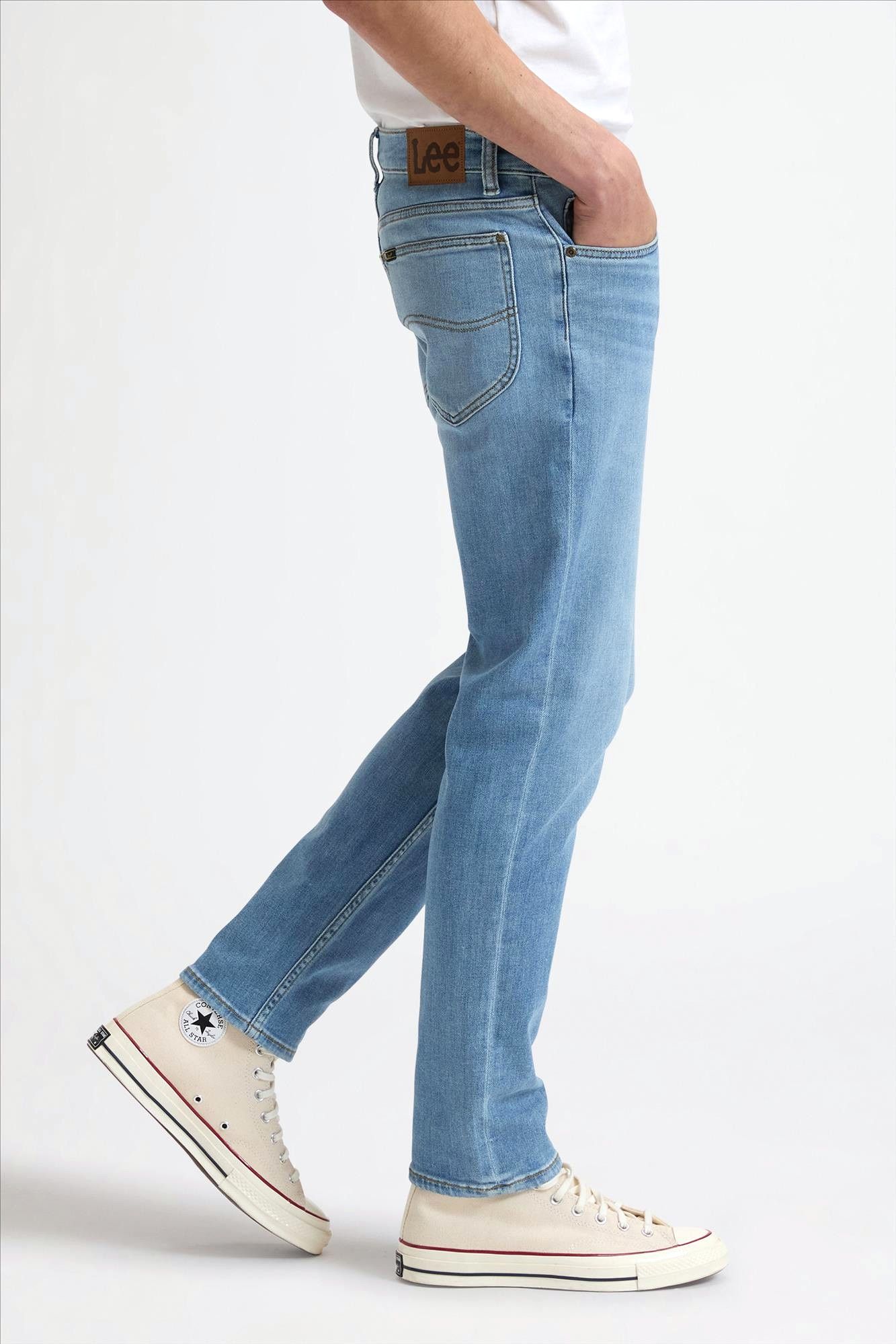 Lee - Lichtblauwe Rider slim jeans