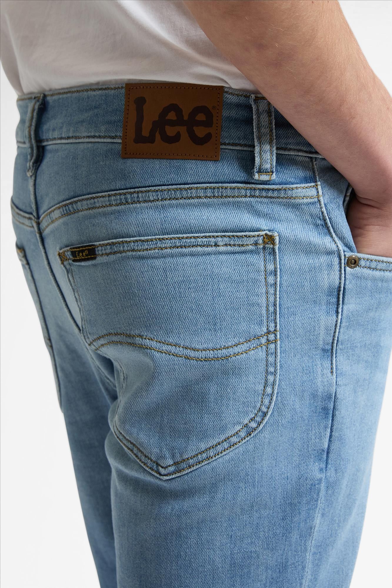 Lee - Lichtblauwe Rider slim jeans
