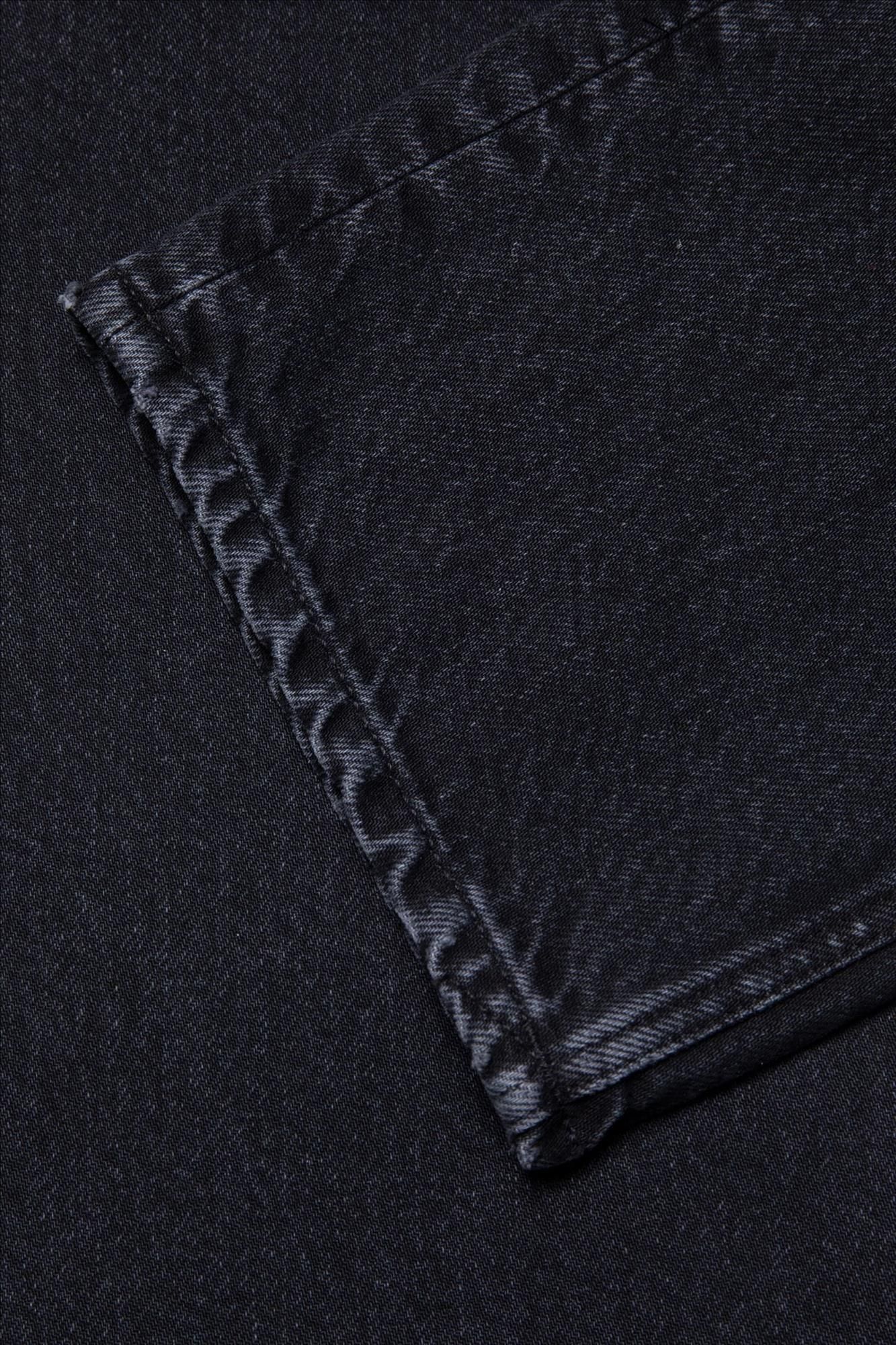 Nudie Jeans Co. - Zwarte Rad Rufus Straight jeans