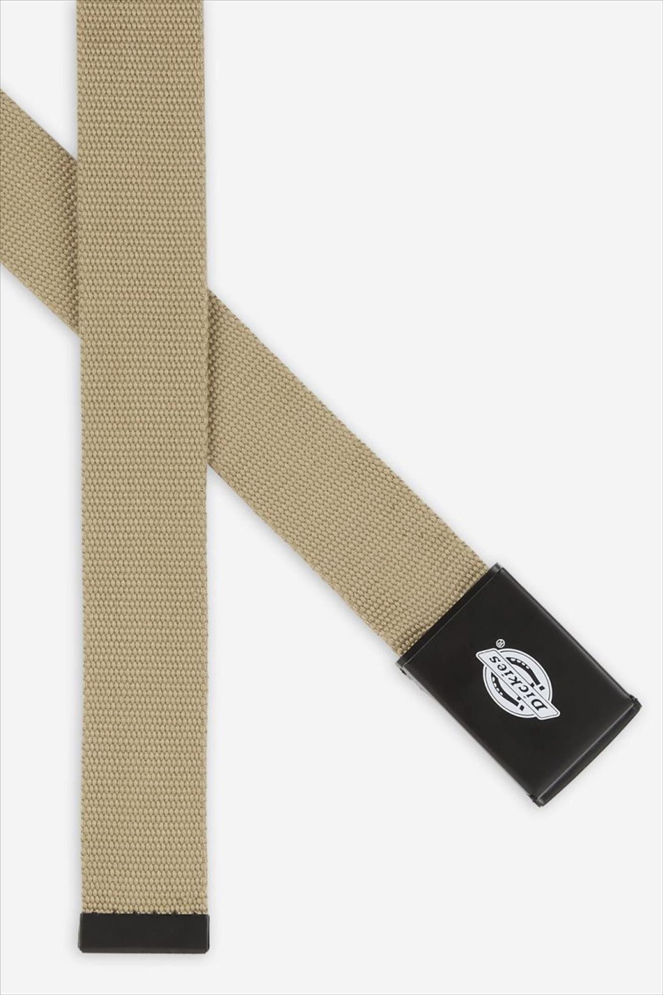 Dickies - Beige Logo Clip riem