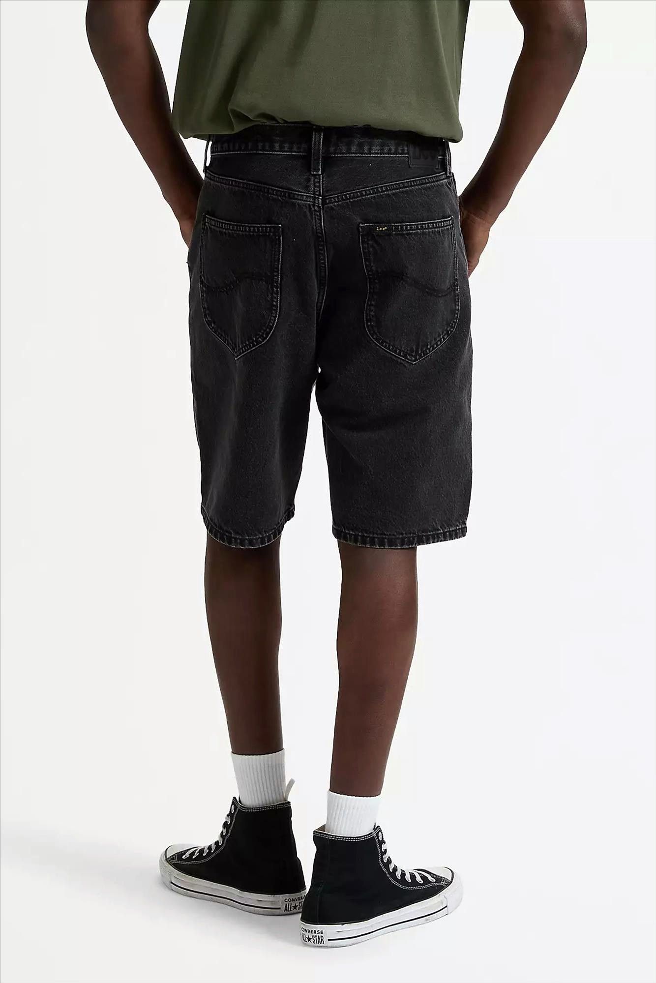 Lee - Donkergrijze Asher loose short