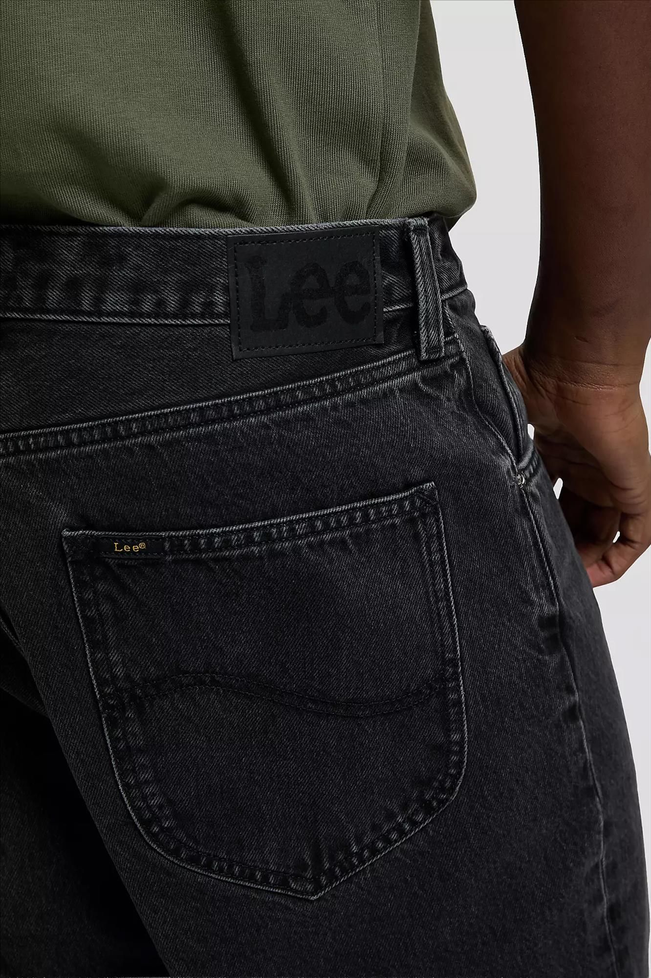Lee - Donkergrijze Asher loose short