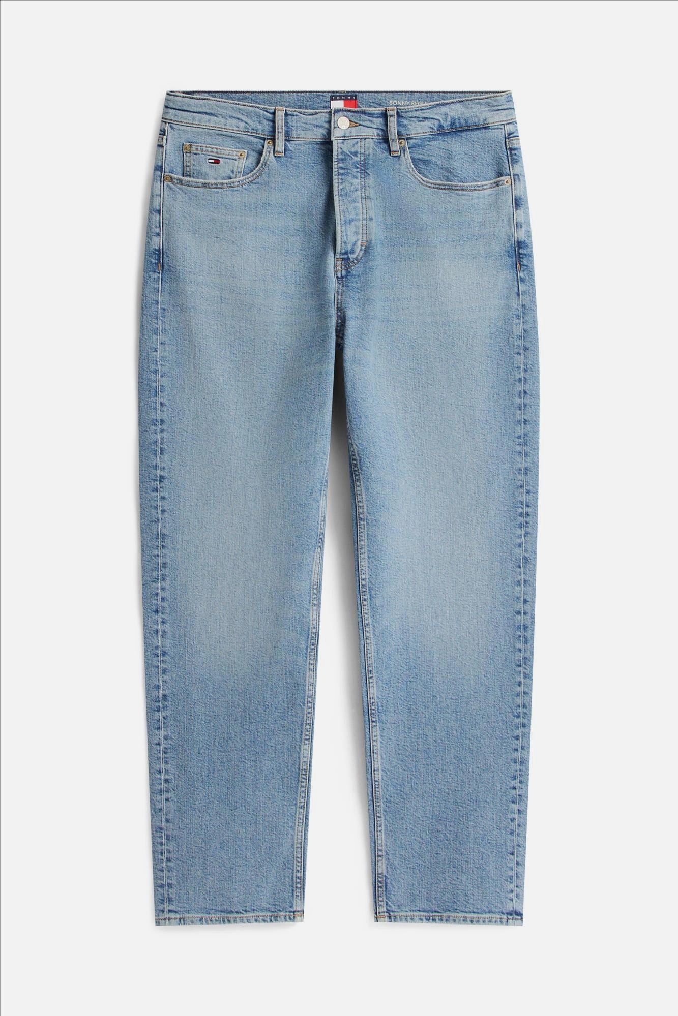 Tommy Jeans - Lichtblauwe Sonny regular tapered jeans