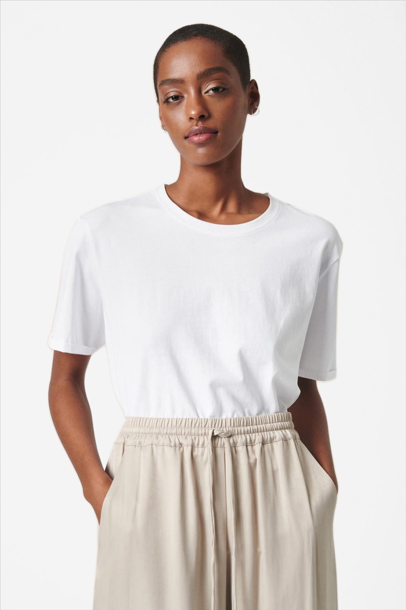 MSCH COPENHAGEN - Witte Terina T-shirt