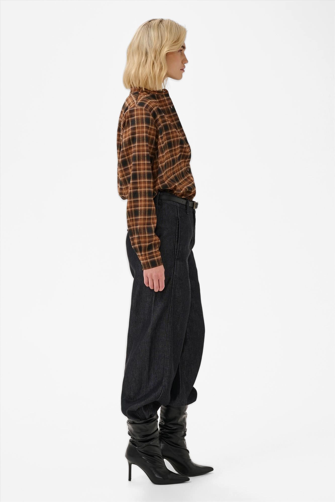 My Essential Wardrobe - Zwarte Kendel loose balloon jeans