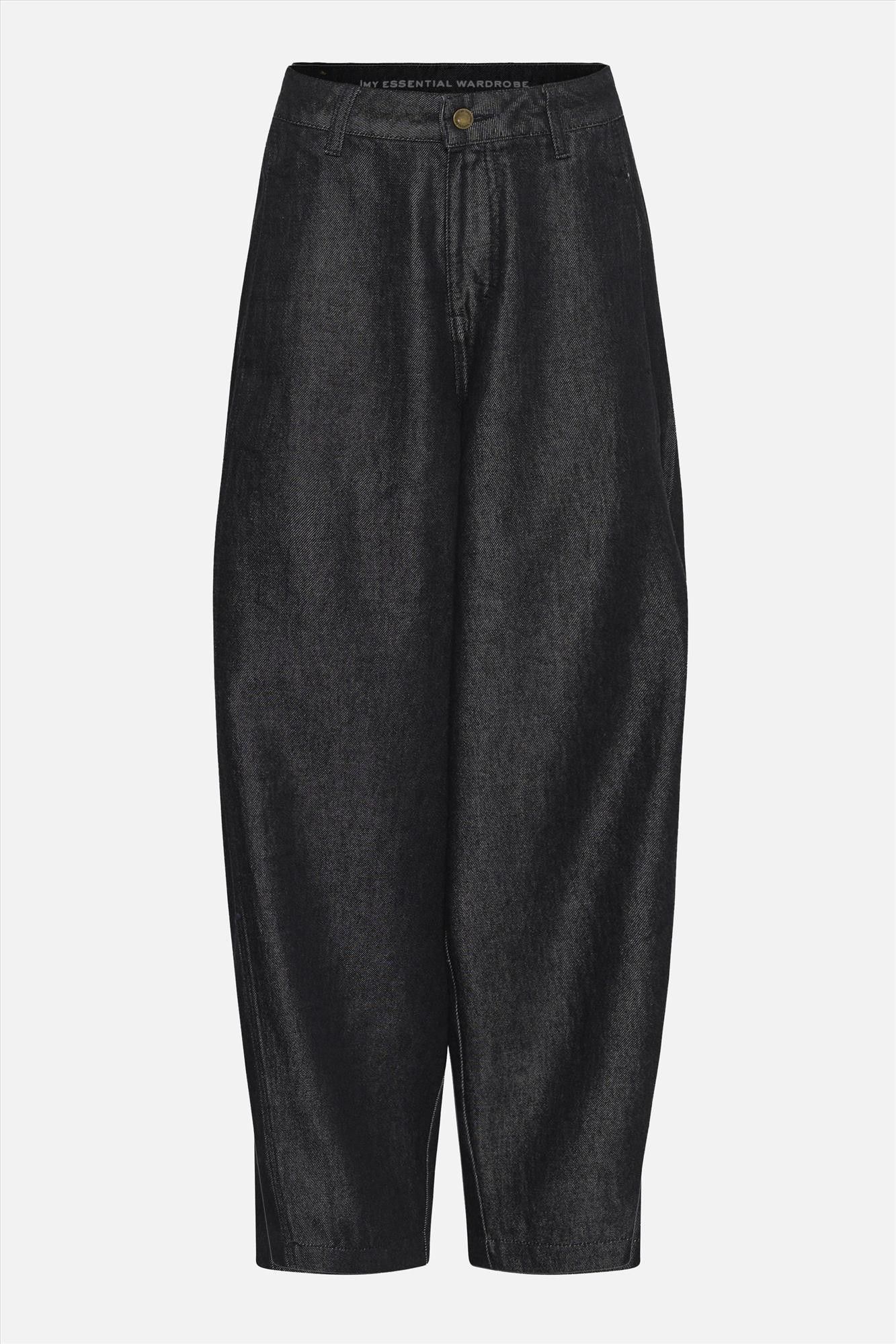 My Essential Wardrobe - Zwarte Kendel loose balloon jeans