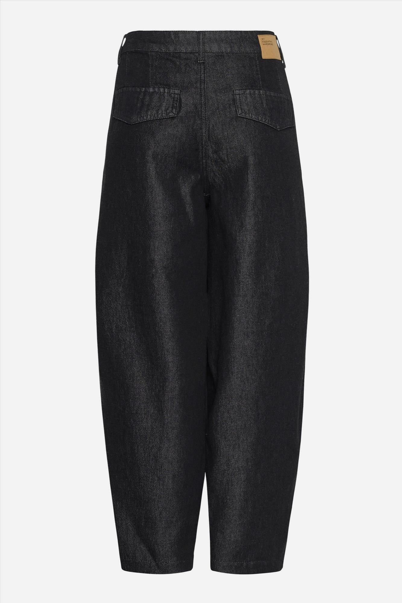My Essential Wardrobe - Zwarte Kendel loose balloon jeans