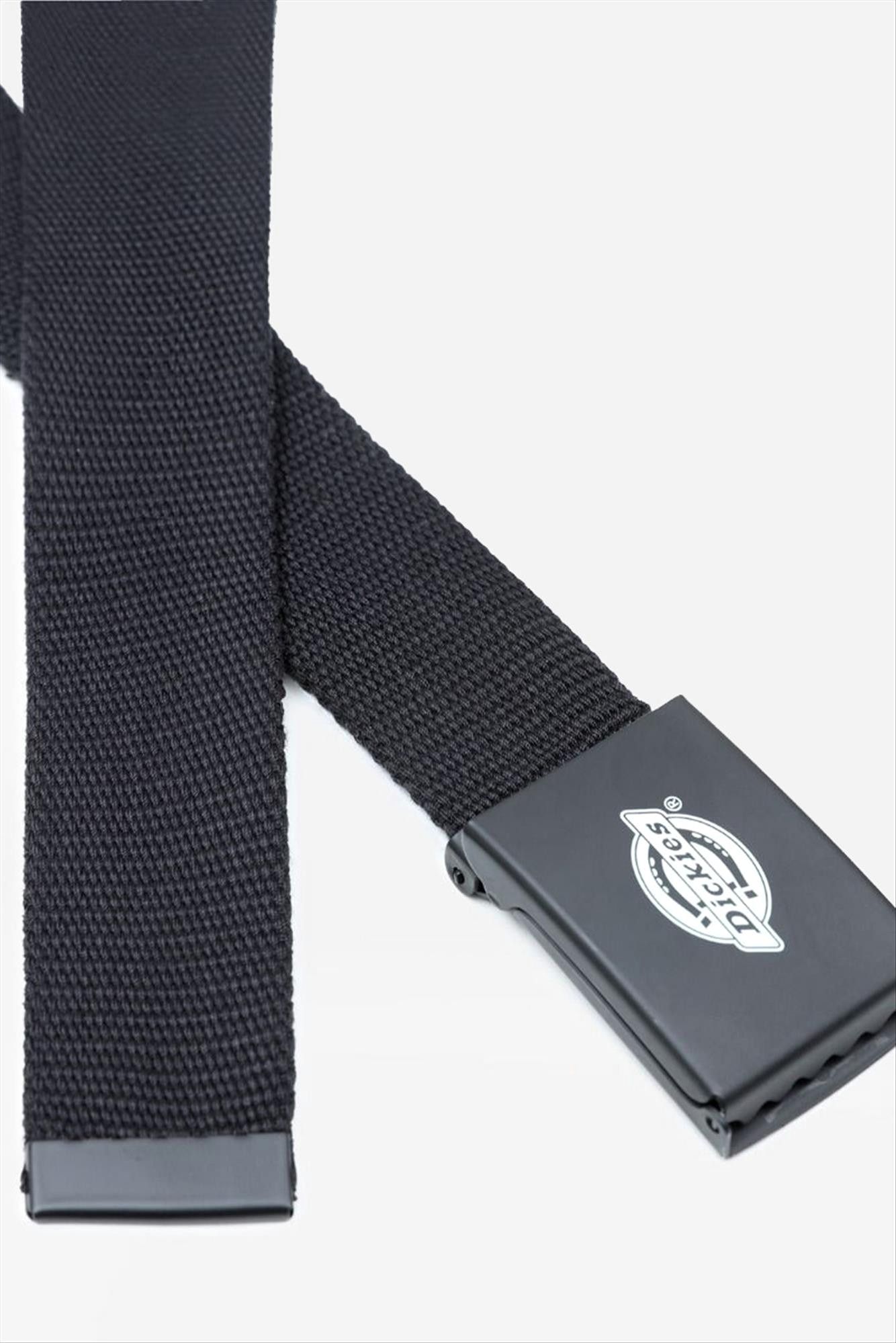 Dickies - Zwarte Logo Clip riem