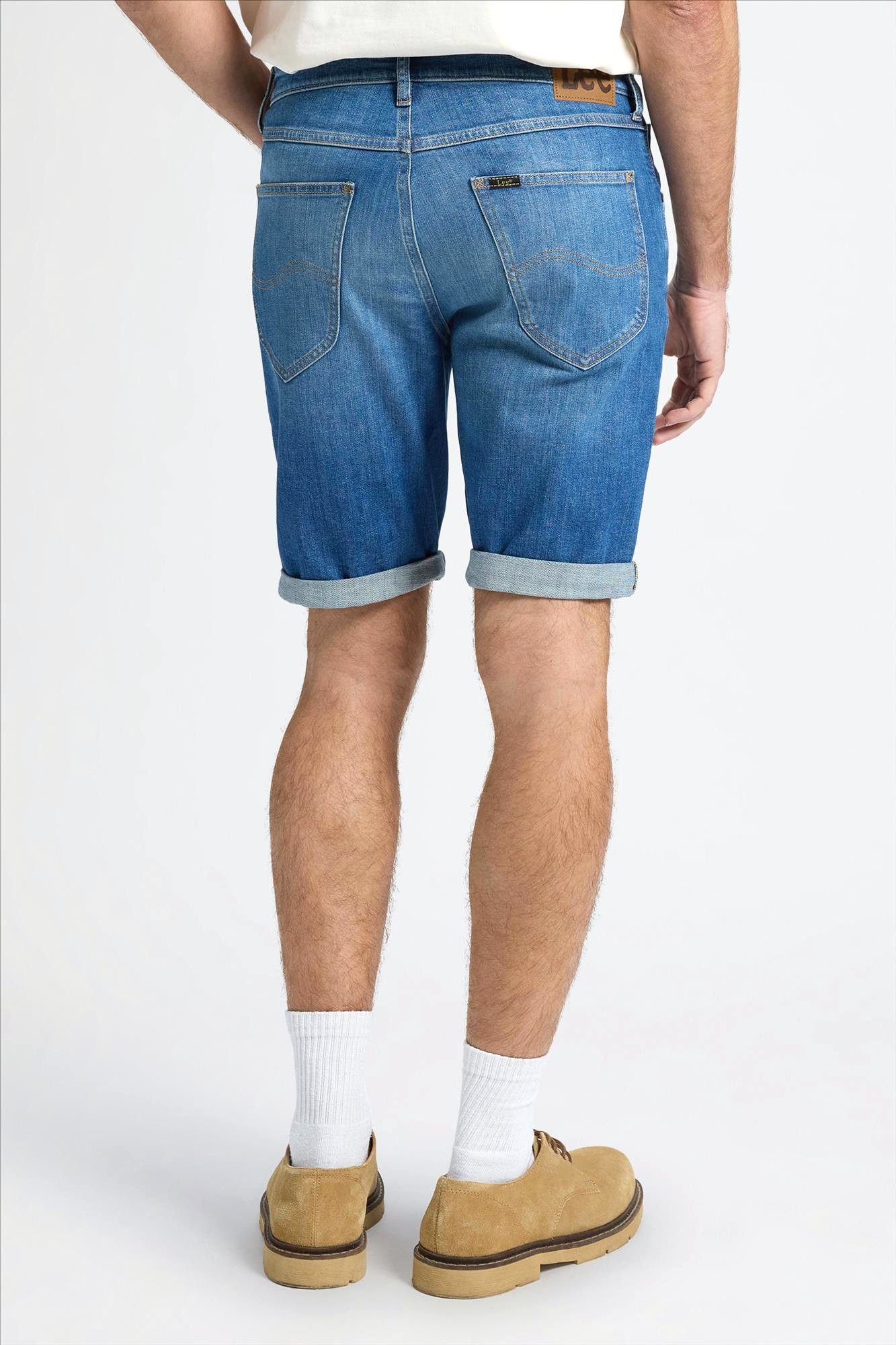 Lee - Middenblauwe 5 Pocket short