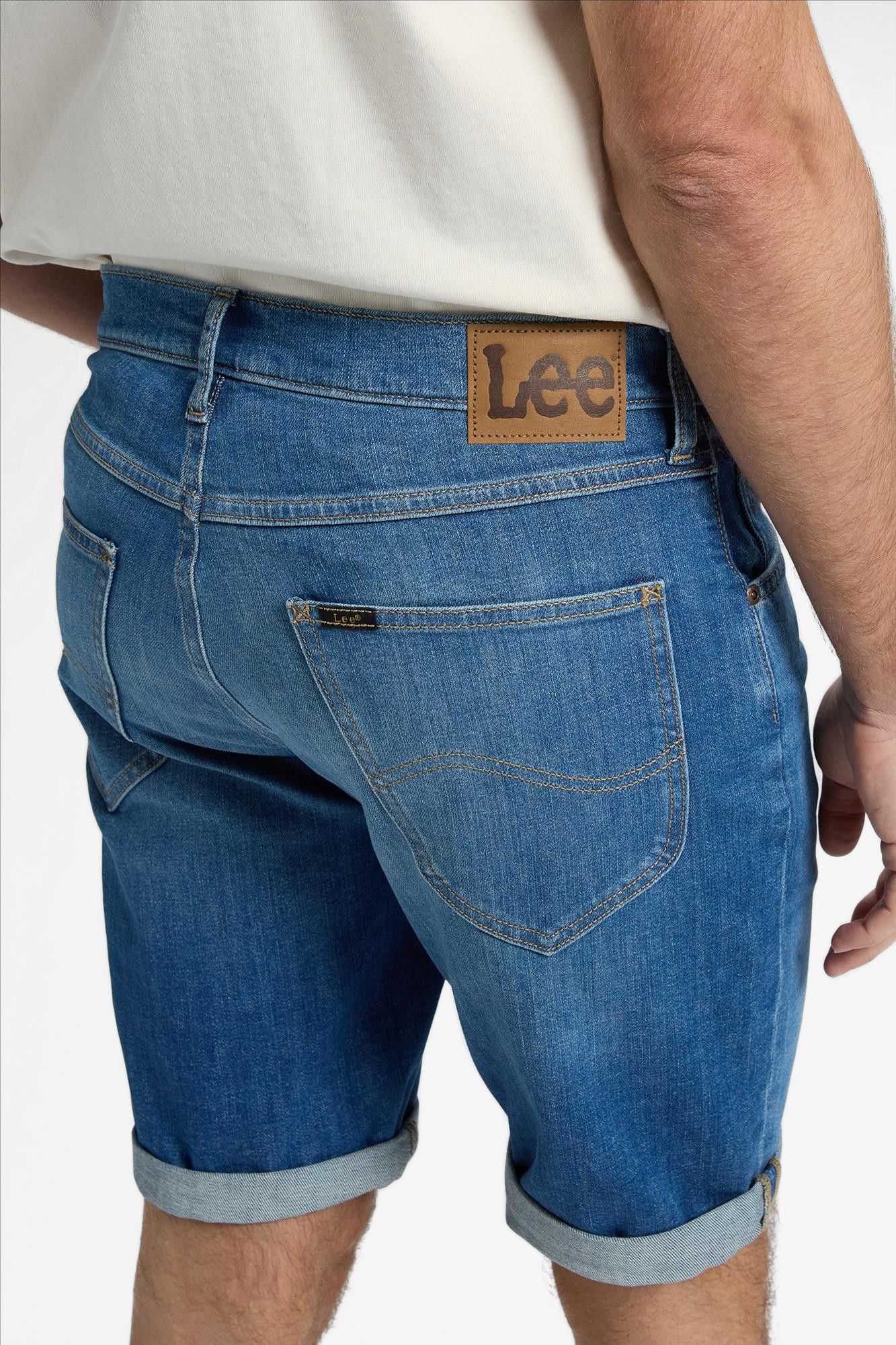 Lee - Middenblauwe 5 Pocket short