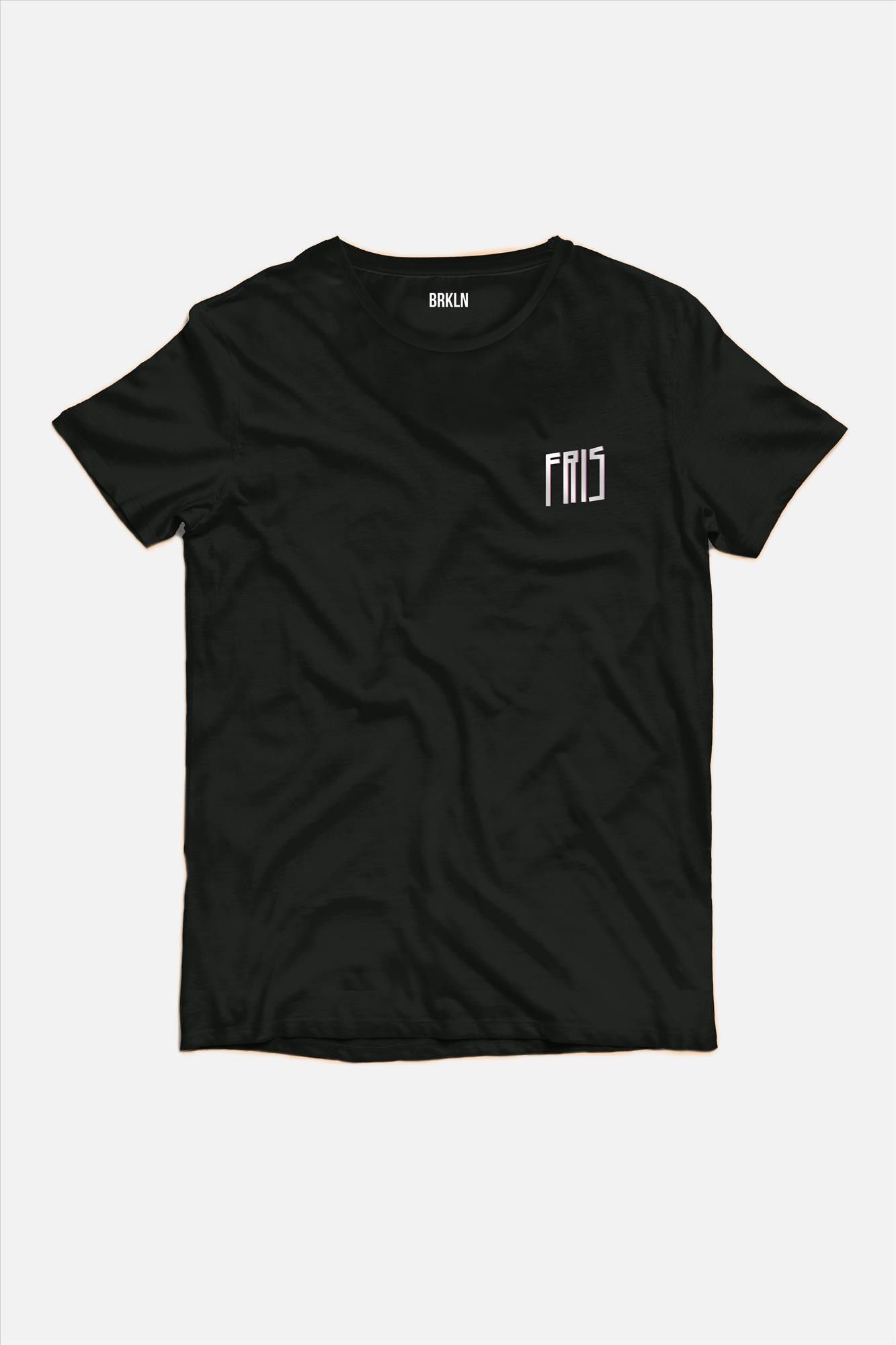 Brooklyn - Zwarte Fris T-shirt