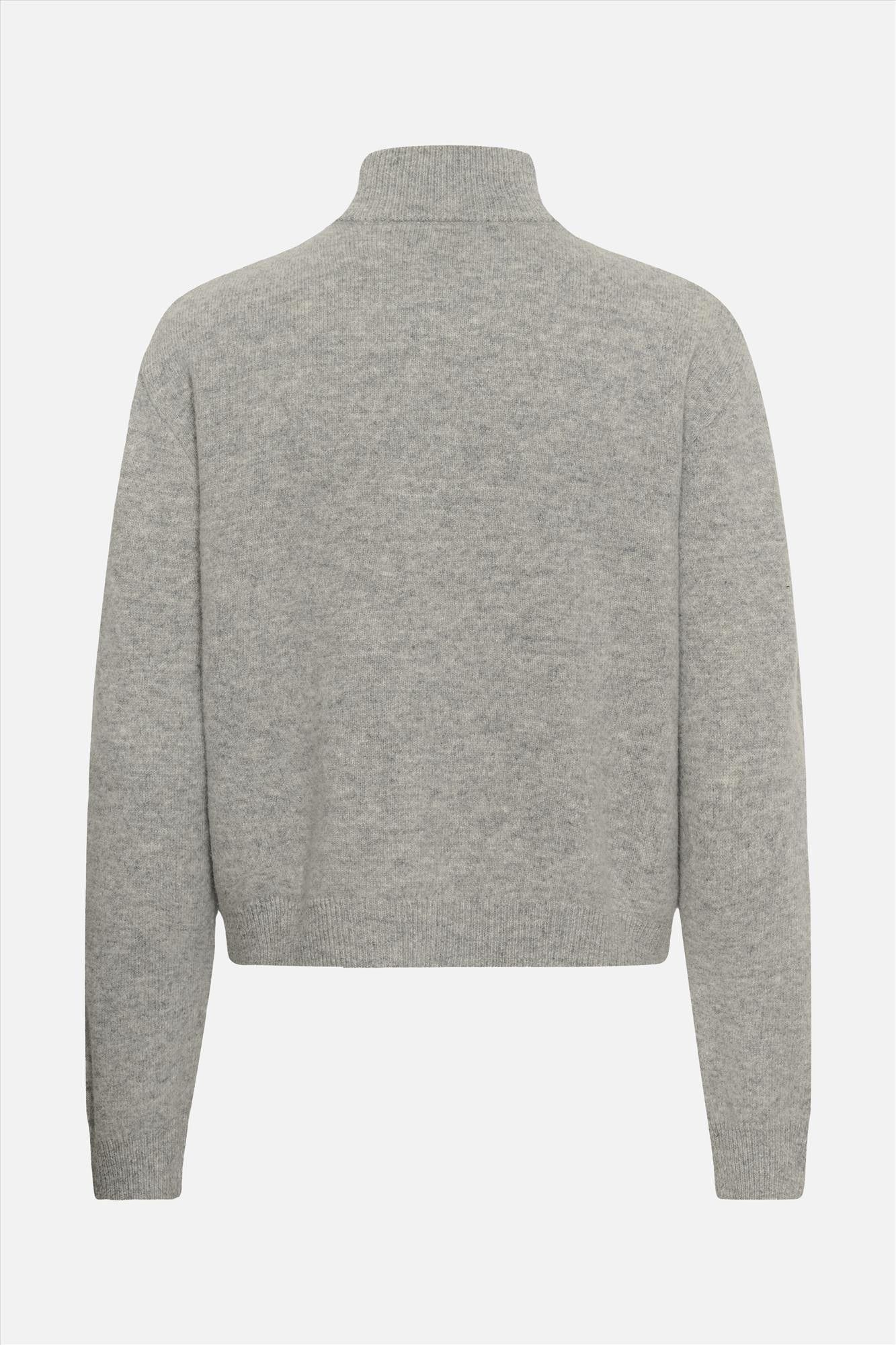 My Essential Wardrobe - Grijze Tracy cardigan