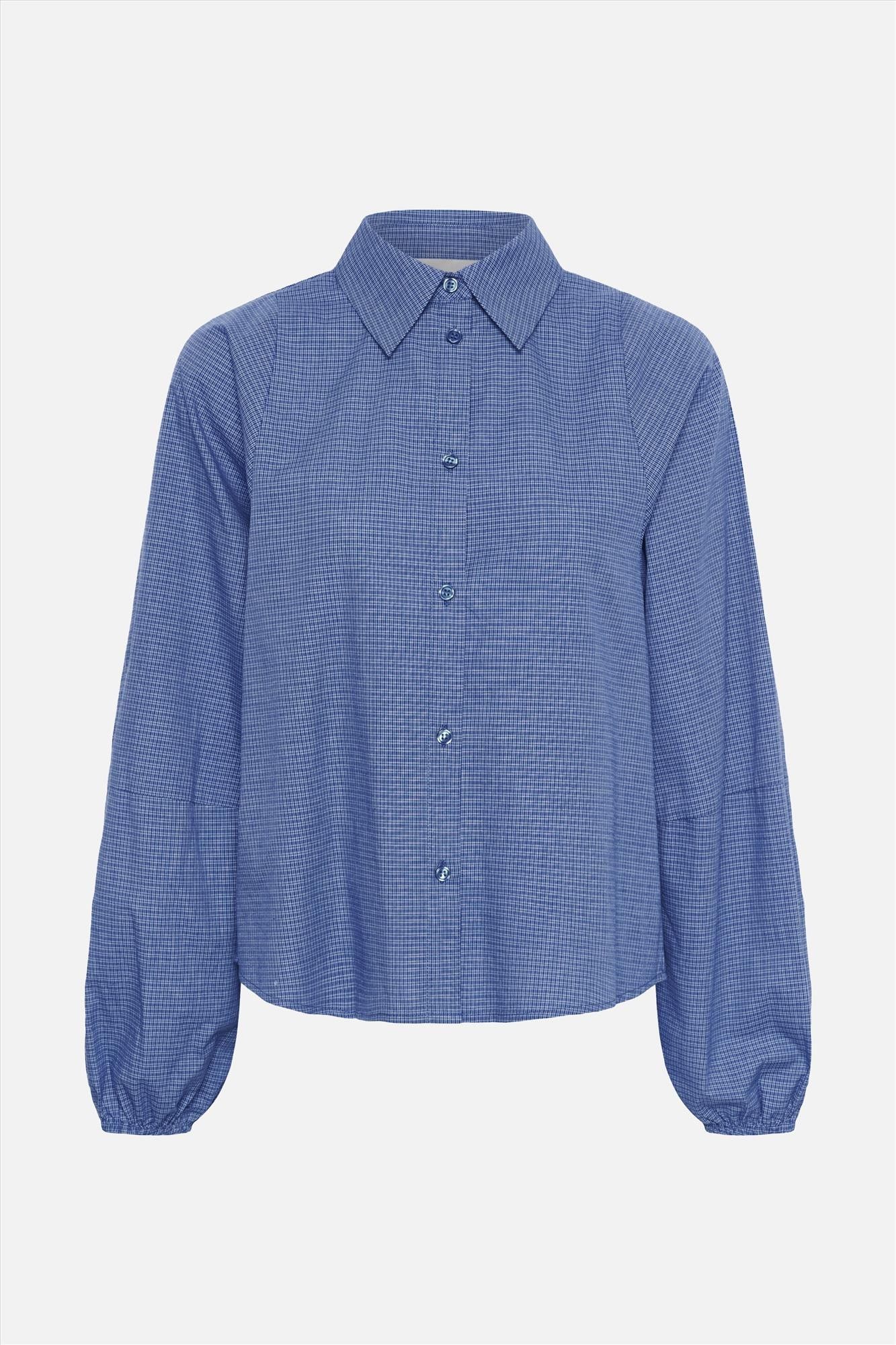 My Essential Wardrobe - Blauwe Ilse blouse