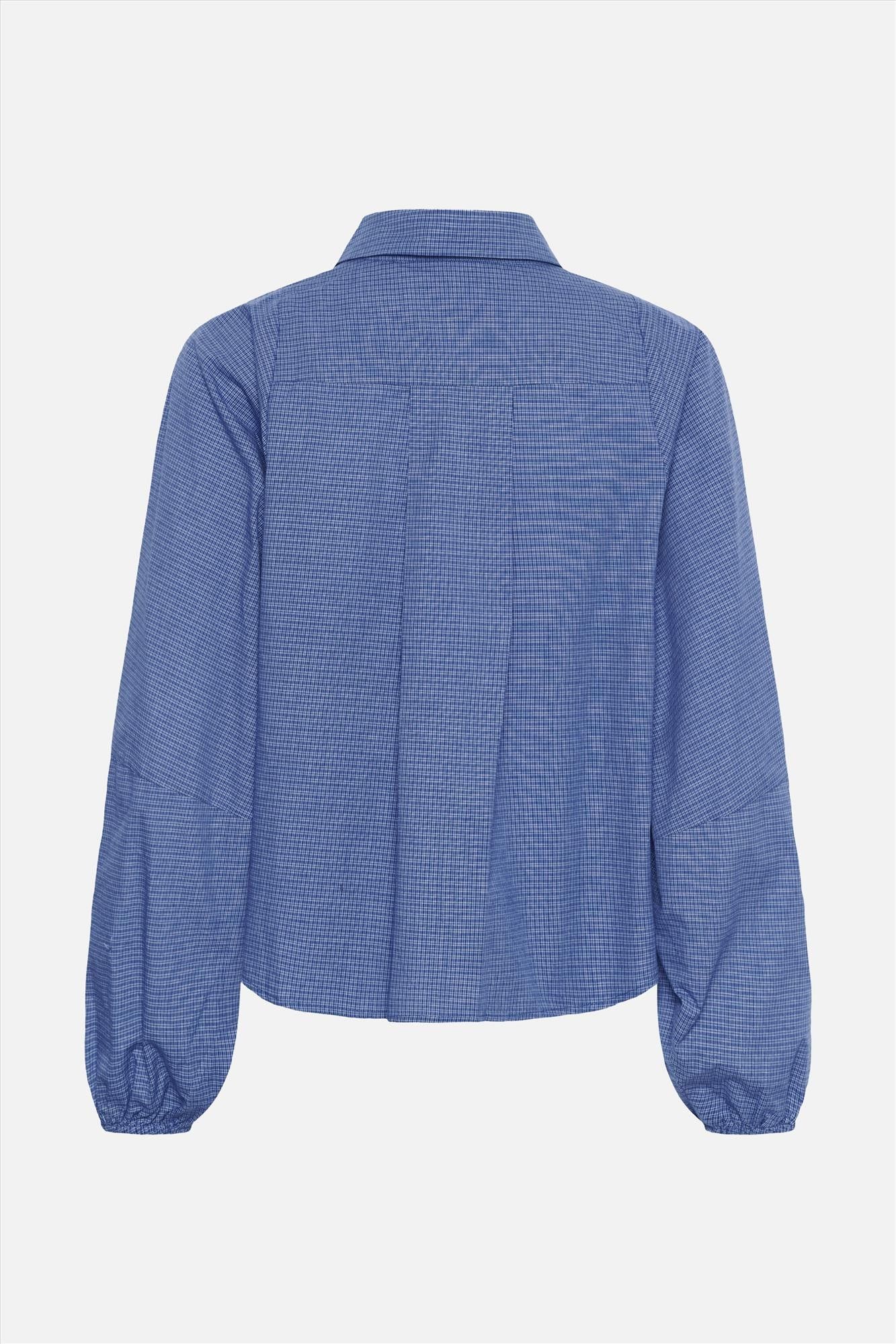 My Essential Wardrobe - Blauwe Ilse blouse