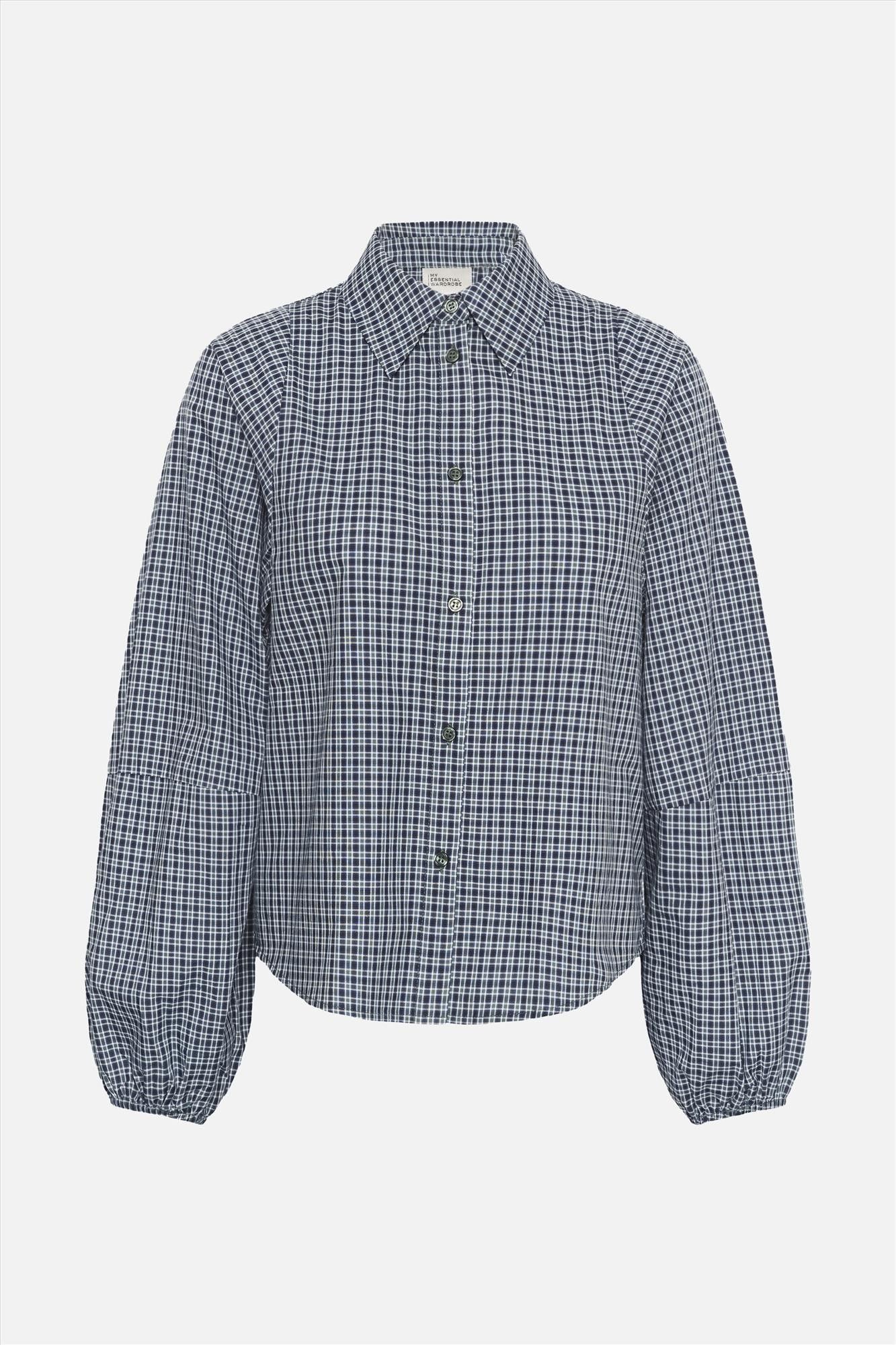 My Essential Wardrobe - Donkerblauwe Ilse blouse