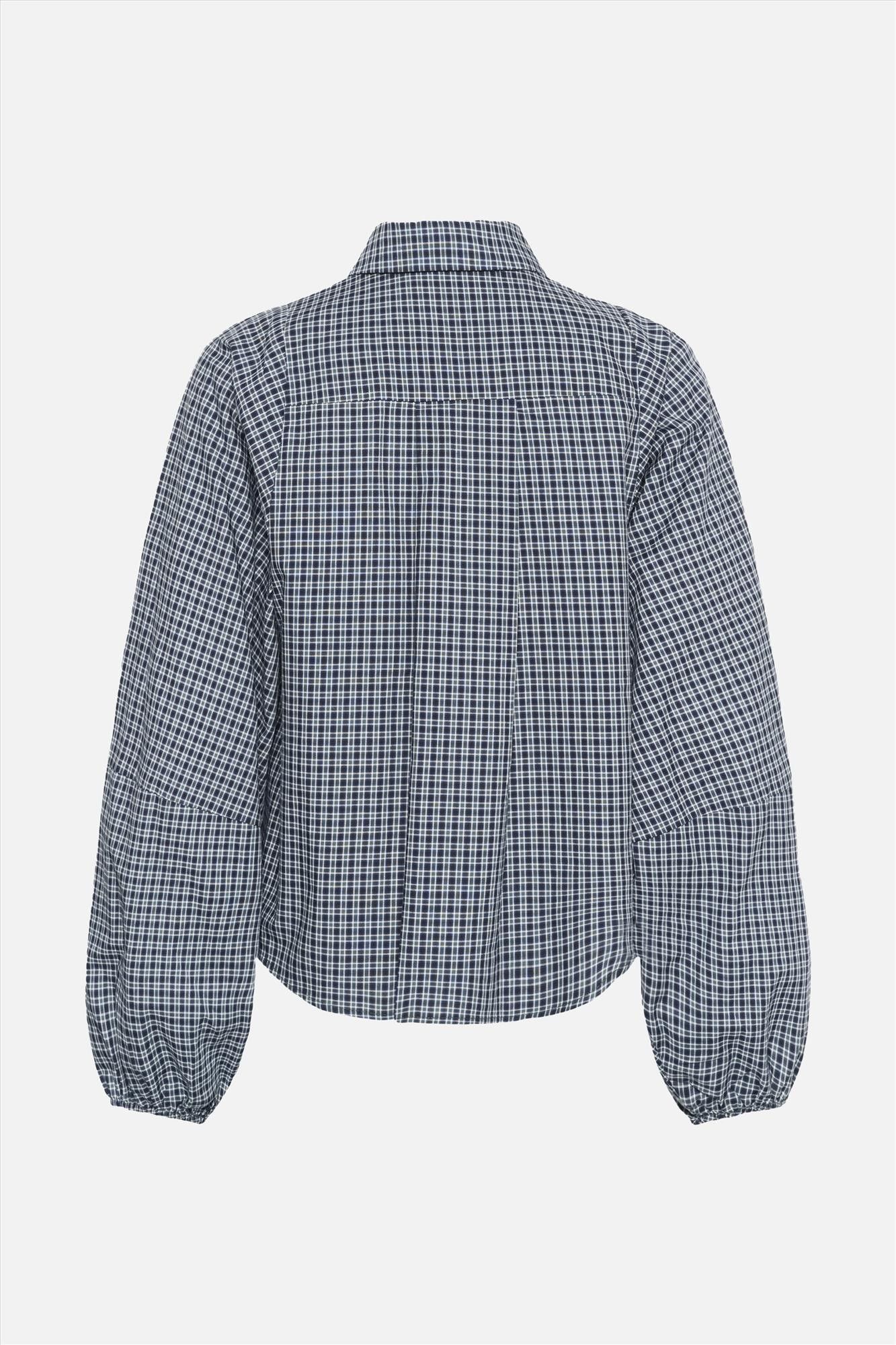 My Essential Wardrobe - Donkerblauwe Ilse blouse