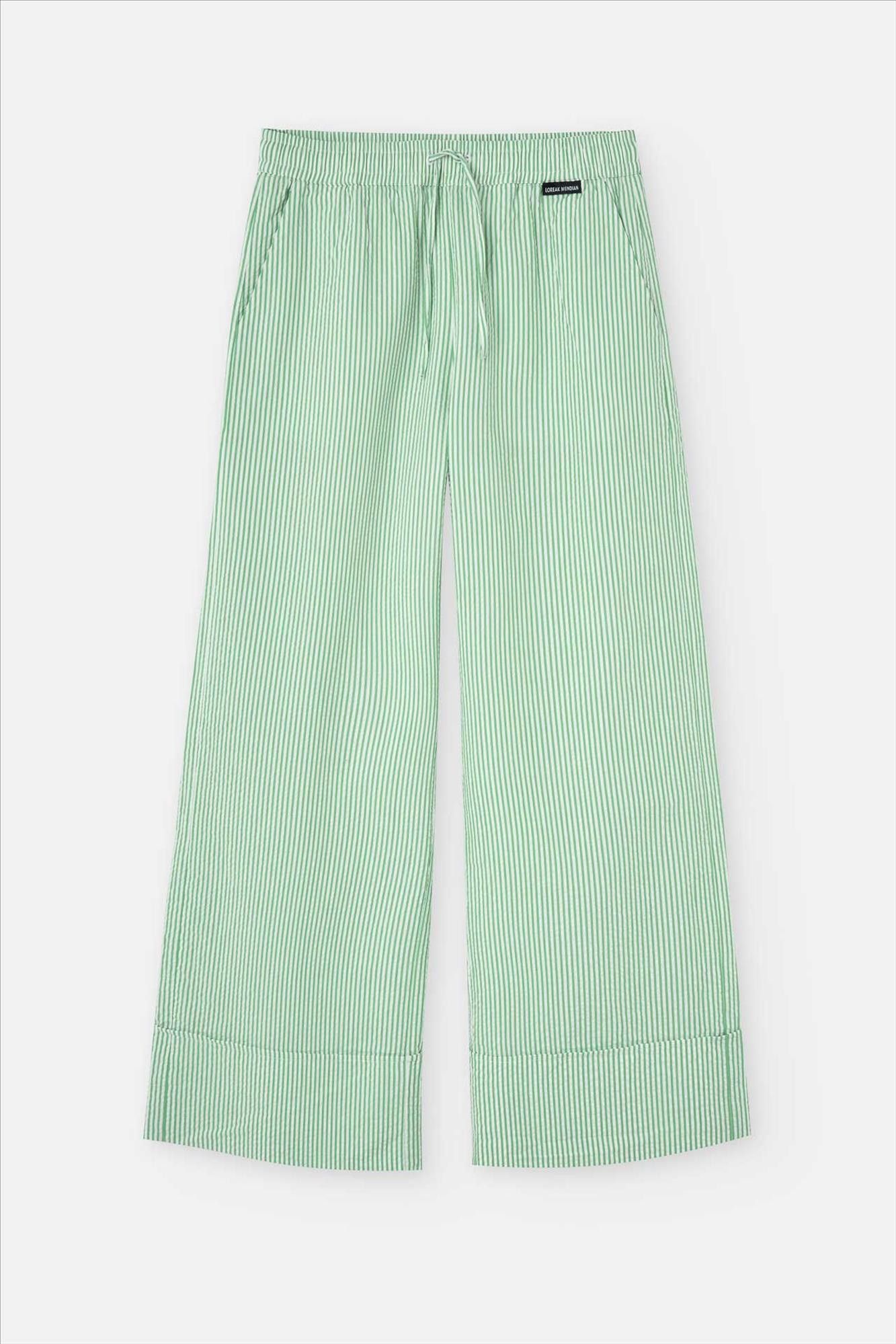 Loreak - Lichtgroen-Witte Uria broek