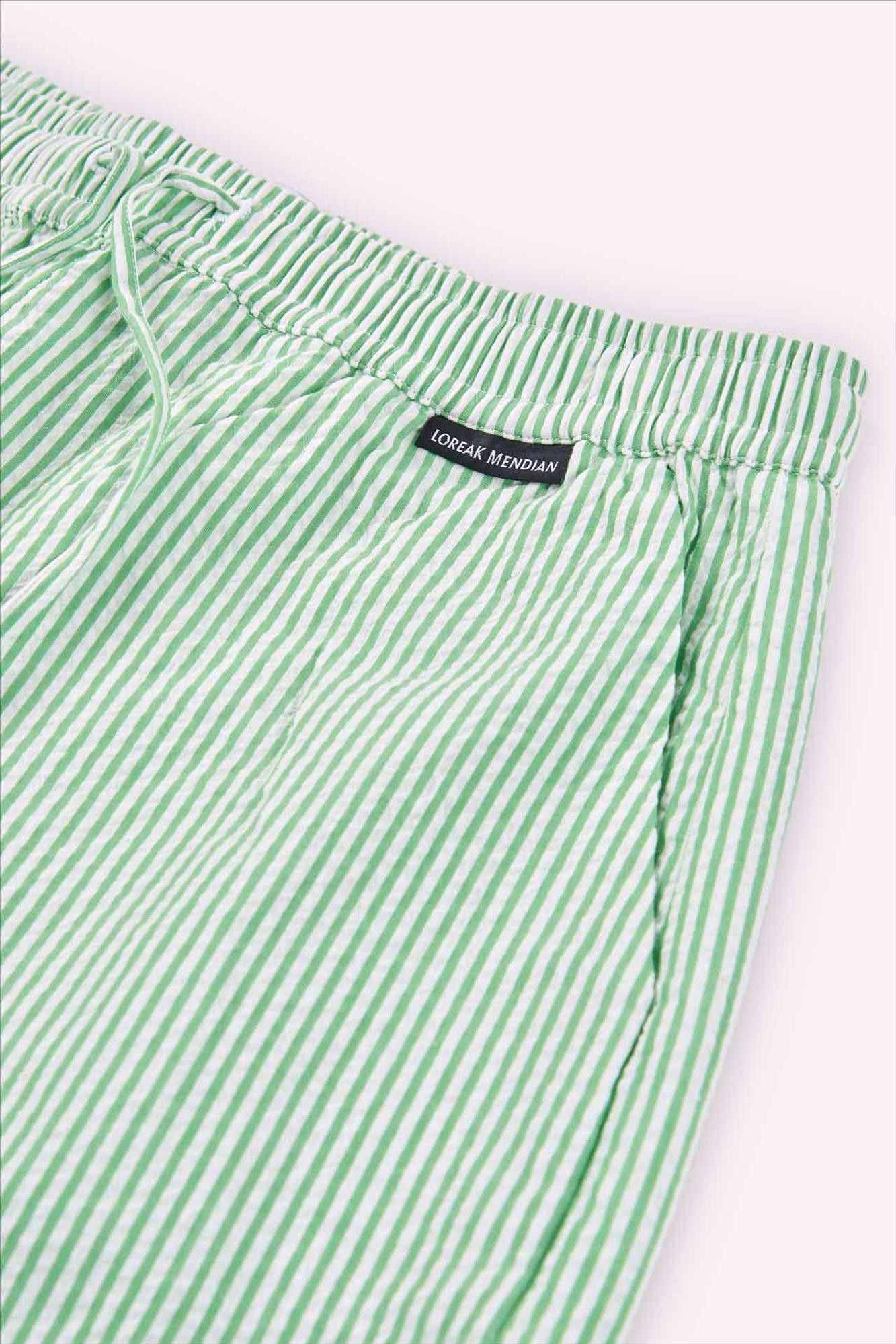 Loreak - Lichtgroen-Witte Uria broek
