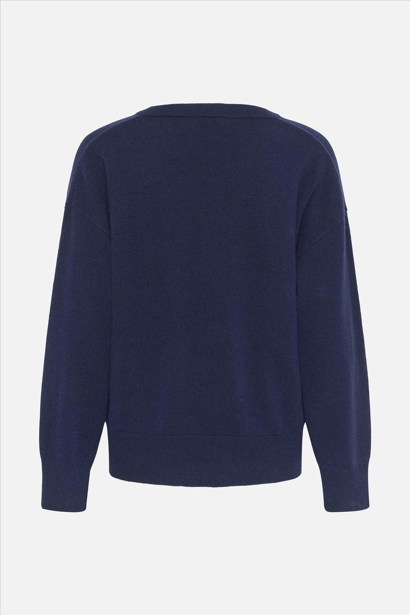 My Essential Wardrobe - Donkerblauwe Jola trui